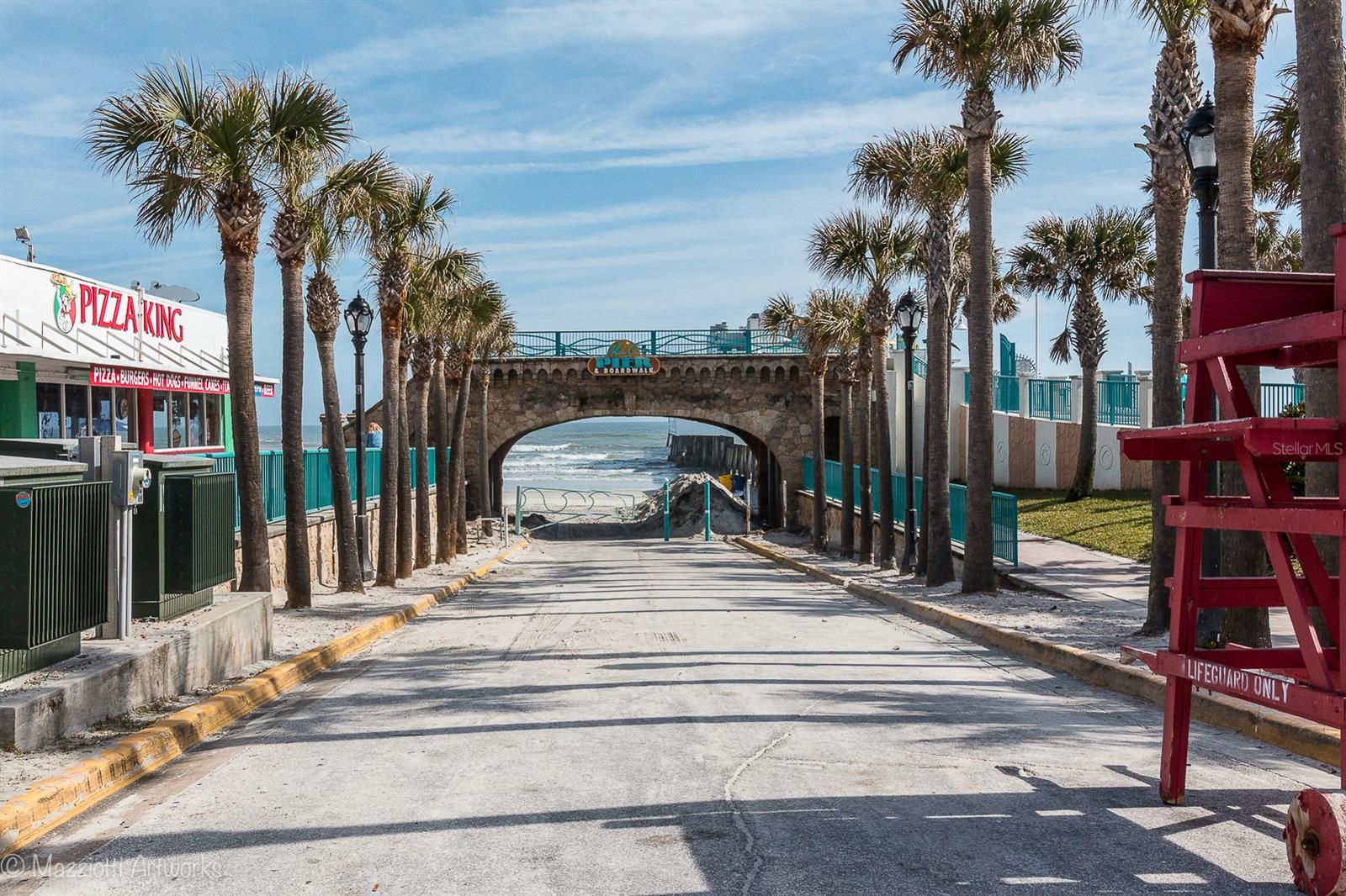 Tropical Palm Terrace - Residential