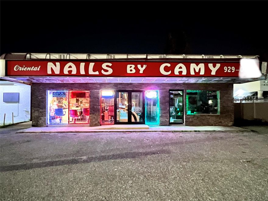 RARE OPPORTUNITY TO PURCHASE A FREE-STANDING BUILDING AND ESTABLISHED BUSINESS ON BEE RIDGE ROAD (crossroad of Murdock next to the Firehouse on the South Side of Bee Ridge).  ALL interior Furnishings, Equipment, tables, TV, Washer, Dryer and all Nail Supplies convey (what you see inside is what you get). This has been an established and productive nail salon since 2009! Keep it as a Nail Salon or use for retail, Spa, professional office, health care, Coffee Shop or whatever you dream it to be. The potential of this space and location is endless. Low Tax Bill and NOT in a flood zone.  Survey is available. Metal Roof and Hurricane Windows. Located 3 miles West of I-75. NO HOA! If utilizing as a nail salon, there are 7 stations for nails and 6 pedicure chairs. There is also a private room, used for waxing. The fences on each side of the building could be taken down to allow access to drive through to the back of the property for additional parking. Currently, the only parking is in the front.