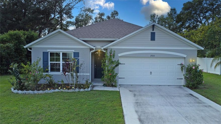 Now available in Deltona: a modern 4-bed, 2-bath single-family home built in 2022 with approximately 1,828 sq ft of bright, open living. The thoughtful layout offers a comfortable primary suite, three additional bedrooms for family or home office needs, and a spacious main living area that flows naturally for everyday life and entertaining. A two-car garage adds convenience, and the 2022 construction means contemporary systems and low-maintenance living. Enjoy a quiet residential setting with easy access to local shopping, parks, and major road connections across Volusia. Schedule your tour today and make this your next home. RESIDENTS STILL LIVING IN THE HOME. DO NOT DISTURB WITHOUT AN APPOINTMENT.