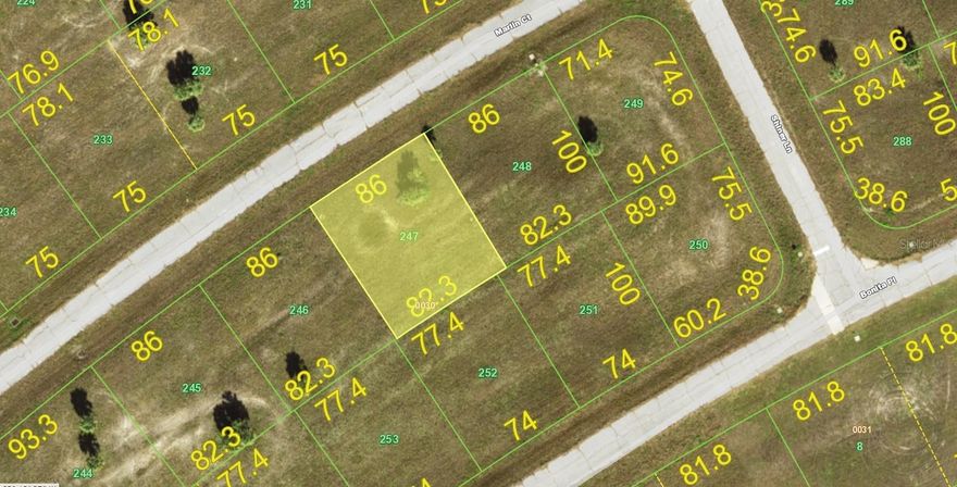 Rotonda Villas!! Low HOA of 190 a year. CITY WATER & SEWER AVAILABLE!! No CDDs!!! Not in a zone requiring scrub jay mitigation per the county website 02/05/26 - please reconfirm during due diligence. Conveniently located to shopping, dining, banking and all that sunny Port Charlotte has to offer. New construction is everywhere you look and you can be part of the action. Information about local builders is available upon request. Also great for self directed IRAs, 401Ks and other investment portfolios. 17.0 MILES TO THE ENGLEWOOD BEACH!