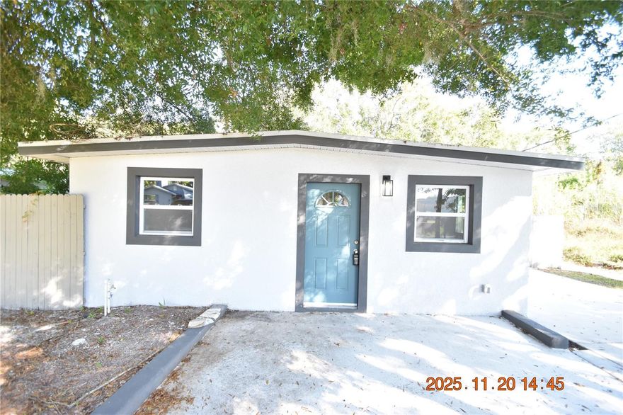 3 Bedroom 1 Bathroom Tarpon Springs home with 816 sqft of living space.
Fantastic location in beautiful Tarpon Springs area! Located on a dead end street!
Large Fenced backyard is perfect when entertaining or allowing room to roam.
Beautifully remodeled home offering modern finishes and a fresh, updated feel throughout!
Modern wood-look luxury vinyl plank flooring throughout.
Tons of counter and cabinet space to store all the essentials!
Stylish kitchen features brand-new stainless steel appliances, including a modern electric range, microwave, dishwasher, and side-by-side refrigerator with water and ice dispenser.
Ceiling fan will be sending you a cool breeze.
Mini Split AC systems, a sleek energy efficient solution to keep you cool without driving your utility bill up.
Washer/Dryer CONNECTIONS for your convenience.
Convenient to plenty of shops, schools and dining.
Utilities are separate and tenant responsibility.
Lawn care is separate and tenant responsibility.
DONT FORGET TO CHECK OUT THE FULL WALKTHROUGH VIDEO AT OUR WEBSITE!