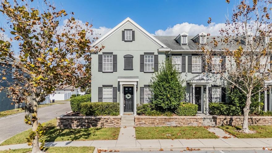 STUNNING 3 BEDROOM, 2.5 BATHROOM TOWN HOME WITH PRIVATE COURTYARD IN HIGHLY SOUGHT LONGLEAF! This End Unit Town Home has it all and is located on a corner lot with a 2 Car Garage! As you walk inside, you will appreciate this open downstairs floor plan that combines the kitchen, dining, and family room creating the perfect space to entertain or spend quality time with friends and family! This kitchen boasts Granite counter tops, Stainless Steel Appliances, 42" wood cabinets, and breakfast bar! Most of the downstairs has newer Luxury Vinyl Plank Flooring, Crown Molding, and a beautiful brick accent wall in the dining area! There is also a spacious half bathroom downstairs that has been updated! French doors lead out back to the private screened-in lanai that seperates the home from the 2-car garage. The lanai is truly a retreat for relaxation! All 3 bedrooms and 2 bathrooms are located upstairs. This Primary Bed/Bathroom features a walk-in closet, Dual Vanity topped with Granite, and a Walk-in shower! All bedrooms have ceiling fans! All of this in the highly sought green community of Longleaf which provides easy access to Tampa and Clearwater! Longleaf amenities include shops/restaurants, clubhouse, heated pool/spa, parks, playgrounds, walking trail, tennis/beach volleyball/basketball courts, baseball field, and plenty of community events throughout the year! Longleaf Elementary and Longleaf learning center located within the neighborhood! And just a short walk to Starkey market! Schedule your showing today!