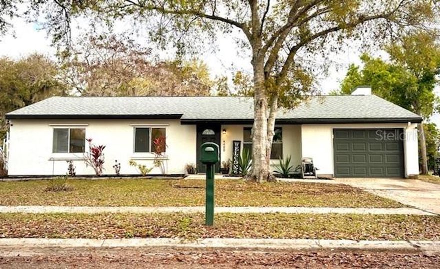 Well kept 3 bedroom, 2 bath home, situated on a corner lot, close to shopping, restaurants, located in Country Club Ridge.  Close to  McKibben Park, which features playground, canoe/kayak launch, basketball, pickleball and racquetball courts.  The kitchen has all stainless steel appliance, granite countertops and range with a microwave hood.  New roof was installed in 2023 and the entire house was re-plumbed in 2025.  Functioning wood fireplace in den.  Corner lot with oversized back yard. Complete remodel done in 2023, new flooring, new appliances, all interior paint.  Exterior was painted in 2026. New electric panel was installed in 2015.