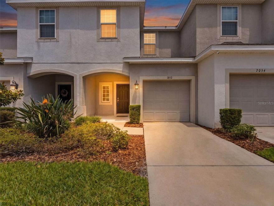 Welcome home to this beautifully maintained, move-in ready townhome featuring 3 bedrooms, 2.5 bathrooms, and a 1-car garage. Ideally situated in a central location with no rear neighbors, this townhome offers easy access to shopping, major toll roads and expressways, MacDill Air Force Base, and more.
The stylish kitchen features stainless steel appliances, crisp white cabinetry, granite countertops, a large center island, and an oversized walk-in pantry. The open-concept living area is filled with natural light thanks to expansive sliding patio doors, creating the perfect space for relaxing or entertaining.
Upstairs, the spacious primary suite features a private ensuite bathroom with dual vanities and a large walk-in shower. Two additional bedrooms and a full bathroom are located down the hall, along with a conveniently placed upstairs laundry room for added ease. Abundant storage space can be found throughout the townhome.
Residents enjoy access to the community pool, clubhouse, and ample guest parking. With NO CDD fees and a very low HOA, this townhome offers exceptional value and low-maintenance living. Schedule your private showing today!