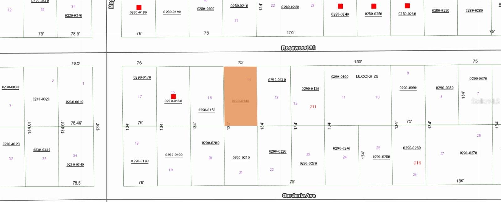 PARADISE LAKES SUB - Land