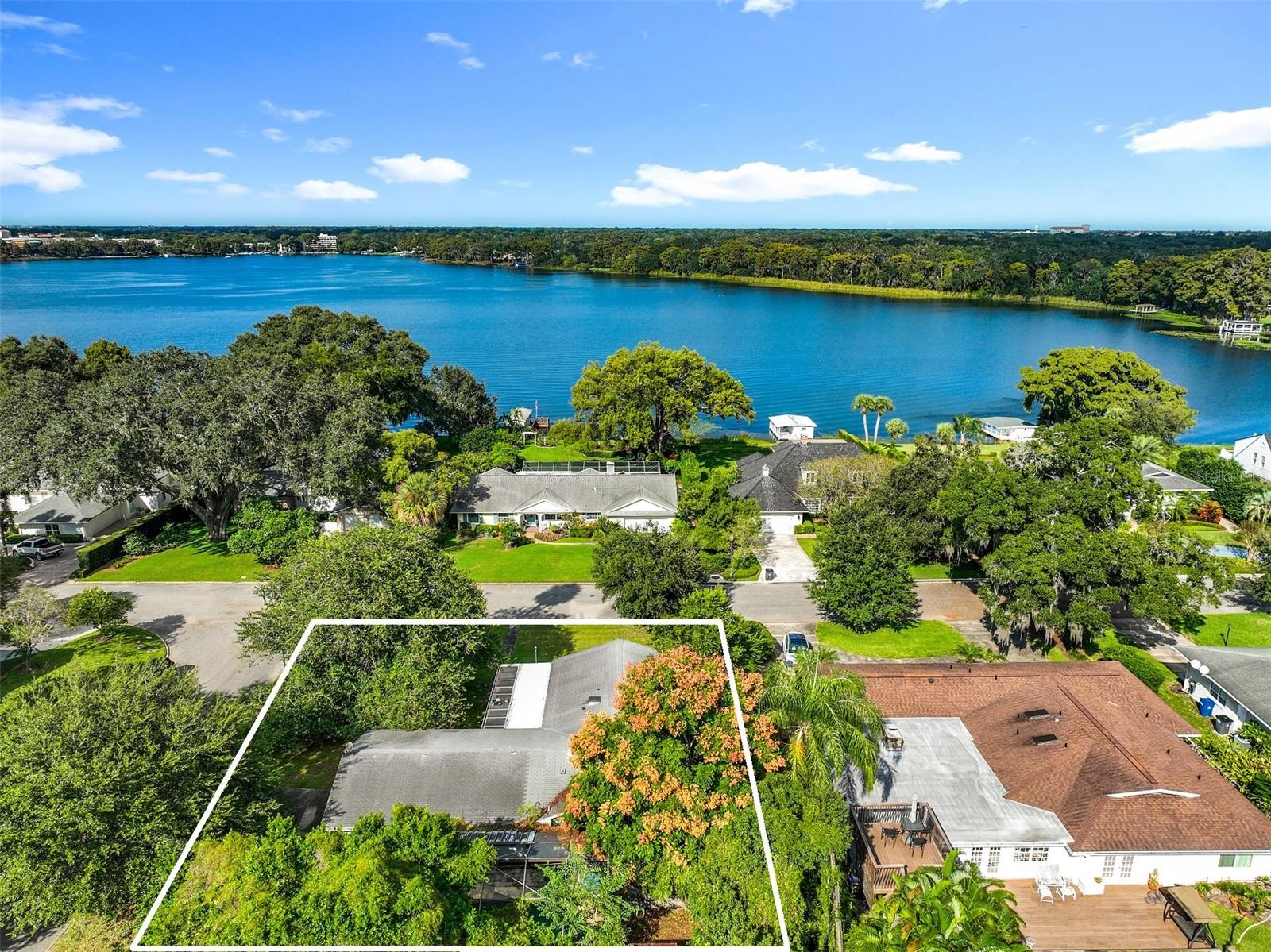 Incredible opportunity to rebuild on this 95’ x 125’ prime Winter Park corner lot in Timberlane Shores. Surrounded by multi-million dollar homes, and across the street from Lake Virginia! This property will have lake views from the second story of your future new home! A+ location that will not last long!