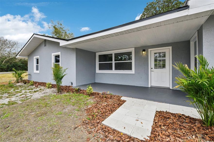 Completely transformed and better than new, this stunning 4-bedroom, 2-bathroom home offers modern luxury on a rare, oversized 1/3+ acre CORNER DOUBLE LOT. Every inch of this home has been meticulously remodeled, featuring a bright open-concept floor plan with high-end finishes, a designer chef’s kitchen with premium stone countertops and stainless appliances. Boasting a brand-new roof and updated systems, this turnkey property provides total peace of mind alongside a massive backyard—perfect for a pool or ultimate outdoor entertaining or a place to store your toys and equipment. NO HOA. Ideally located in a quiet enclave zoned for top-rated Hagerty High School. You are just minutes from the best of Oviedo shops and Lake Mills Park. Don’t settle for a project when you can move right into this pristine, modern oasis!