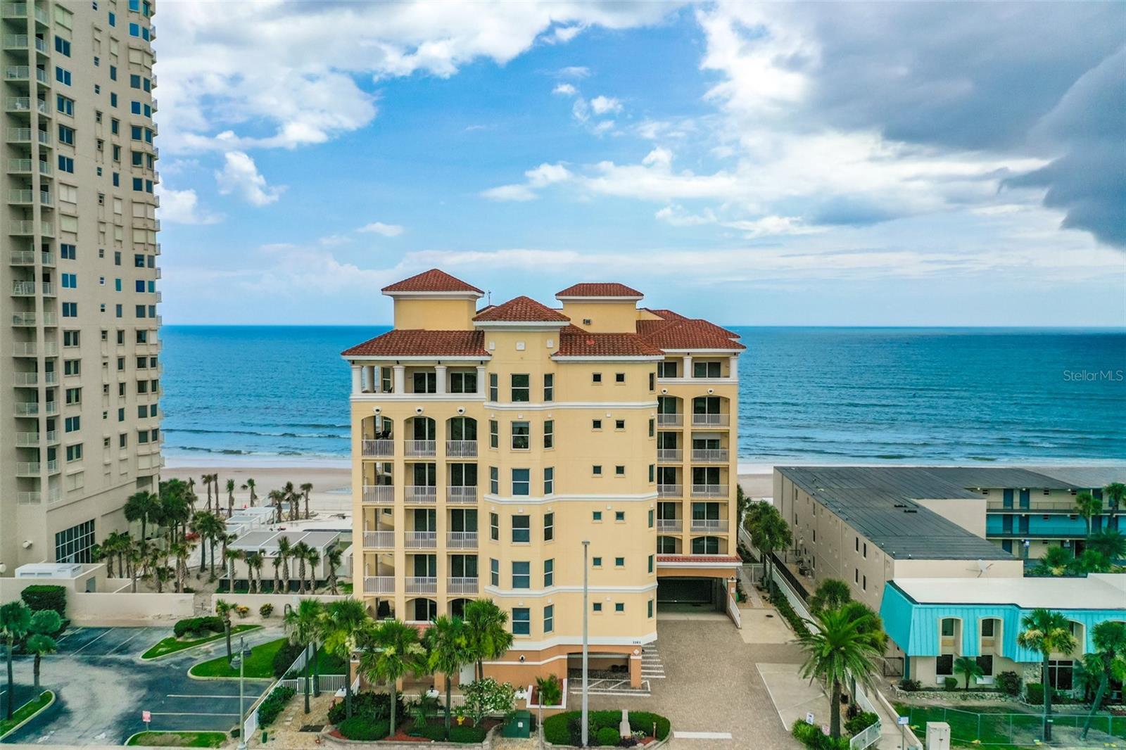 EXTRAORDINARY DECORATOR FURNISHED MARBELLA SKYHOME**DRAMATIC ISLAND VIEWS FROM EVERY ROOM! THIS SPECTACULAR CONDOMINIUM HOME FEATURES A BRIGHT, OPEN LAYOUT SURROUNDED WITH WALLS OF GLASS AND A WRAP AROUND EXPANSIVE BALCONY. PANORMAIC VIEWS OF THE ATLANTIC OCEAN, THE INTRACOASTAL WATERWAY AND THE BOATS PASSING BY, BEAUTIFUL FLORIDA SUNSETS & MORE. CONTRASTING SYMMETRY AND STYLIZED DETAIL BRING UNCOMMON ELEGANCE TO THE CHEF INSPIRED GOURMET KITCHEN THROUGH GLAZED CABINETRY, HIGH-END SS APPLIANCES, AND CUSTOM IMPORTED GRANITE. TILE FLOORING THROUGH THE SPLIT 3 BEDROOM FLOORPLAN. CAREFULLY CURATED HOME BOASTS ARCHES & BAY WINDOWS, THE WRAP AROUND BALCONY WITH BBQ GRILL, ALLOWS THE OWNER TO SAVOR THE LUXURY OF A TROPICAL OASIS. MARBELLA IS AN OCEANFRONT COMMUNITY WITH PREMIUM LOCATION AND EXCLUSIVITY THROUGH 24 PRIVATE RESIDENCES, WITH THE EMPHASIS ON A PREMIUM, QUALITY LIFESTYLE. THE INCREDIBLE POOL/SPA IS PROTECTED BY A NEW SEAWALL AND PAVER SUNDECK THAT SERVES AS AN OUTDOOR
ENTERTAINMENT AREA WITH PRIVATE BEACH ACCESS, AN EXHILARATING FITNESS AREA AND UPSCALE OCEANFRONT SOCIAL ROOM. A PRIVATE, GATED GUEST PARKING GARAGE IS UNIQUE IN THIS CLASS.
OFFERED MOSTLY FURNISHED WITH FEW EXCEPTIONS THIS CONDOMINIUM RESIDENCE REFLECTS A COMMITMENT TO REFINED LIVING IN ONE OF THE DAYTONA BEACH SHORES' MOST MOST COVETED COMMUNITIES.
Square footage received from tax rolls. All information intended to be accurate but cannot be guaranteed.