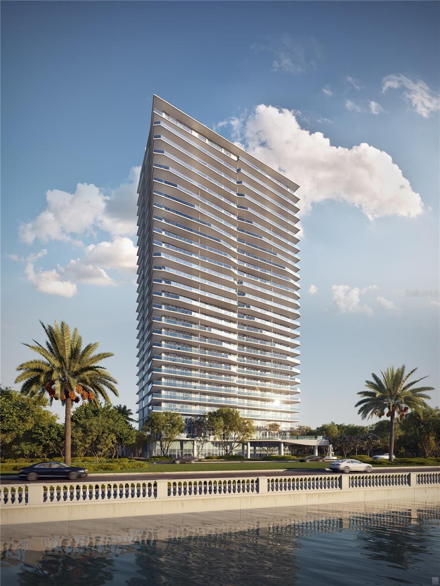 Soaring above the Iconic Bayshore Boulevard on Hillsborough Bay is The Ritz-Carlton Residences, Tampa, an oasis of sophistication that sets a new standard in exemplar design and gracious living. Inspired by the environment and composed for contemporary lifestyles, this breathtaking residence offers generous amenities and unforgettable unobstructed Eastern views of Hillsborough open bay and downtown Tampa water views from the spacious balconies. In the evenings, enjoy gleaming Western sunset views on water.
The Residences are characterized by striking contemporary architecture by world-class firm Arquitectonica, exquisitely appointed amenity spaces designed by award-winning firm Meyer Davis Studio, and lush landscaping by renowned landscape artist Enzo Enea. Residence 803 is a flow-through floorplan offering a well-appointed 2,405 layout with 2 bedrooms, 2.5 bathrooms, plus a den.
Completed with generous 10’0” high ceilings, floor-to-ceiling windows offering breathtaking views, private elevator access and entry foyer, Sub Zero and Wolf appliances complemented by bespoke stone countertops, custom-designed Italian cabinetry by ItalKraft, and spacious walk-in closets. Custom closets, custom pantry, and custom storage solutions enhance organization and functionality throughout. Electrical shades are installed throughout the residence for effortless light control and privacy.
The primary and secondary baths are equipped with heated seats and bidet functions, offering both hygiene and comfort in a high-tech package. High-end Kohler plumbing fixtures and full-size top-of-the-line washers and dryers complete this luxurious, thoughtfully curated home.