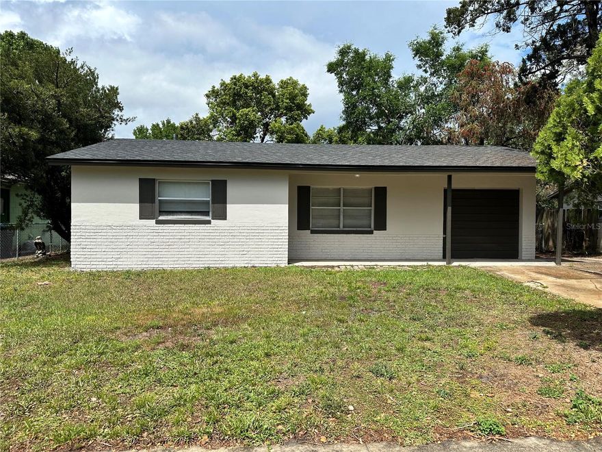 Welcome home!  This 3-bedroom, 1-bathroom single-family Winter Springs home is move-in ready with tons of upgrades!  All the mechanicals have been updated or replaced: Roof replacement in 2024, new plumbing (complete repipe) 2023, AC unit replaced in 2023, and a new electrical panel in 2026.  The Kitchen and Bathroom have both been updated, with all-new kitchen appliances.  All this with no HOA and a super affordable price for solid block construction in this zip code! We have priced the home to move fast.  Schedule your showing now!