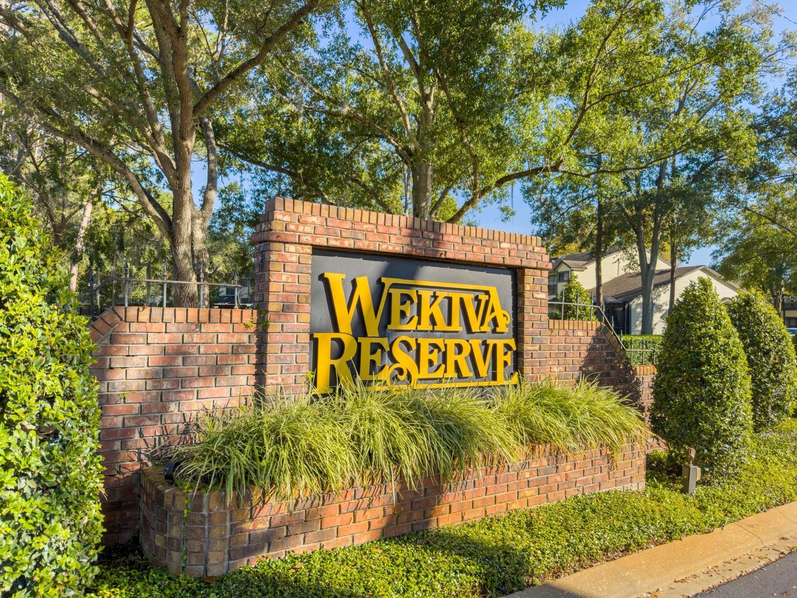 WEKIVA RESERVE UNIT 1 - Residential