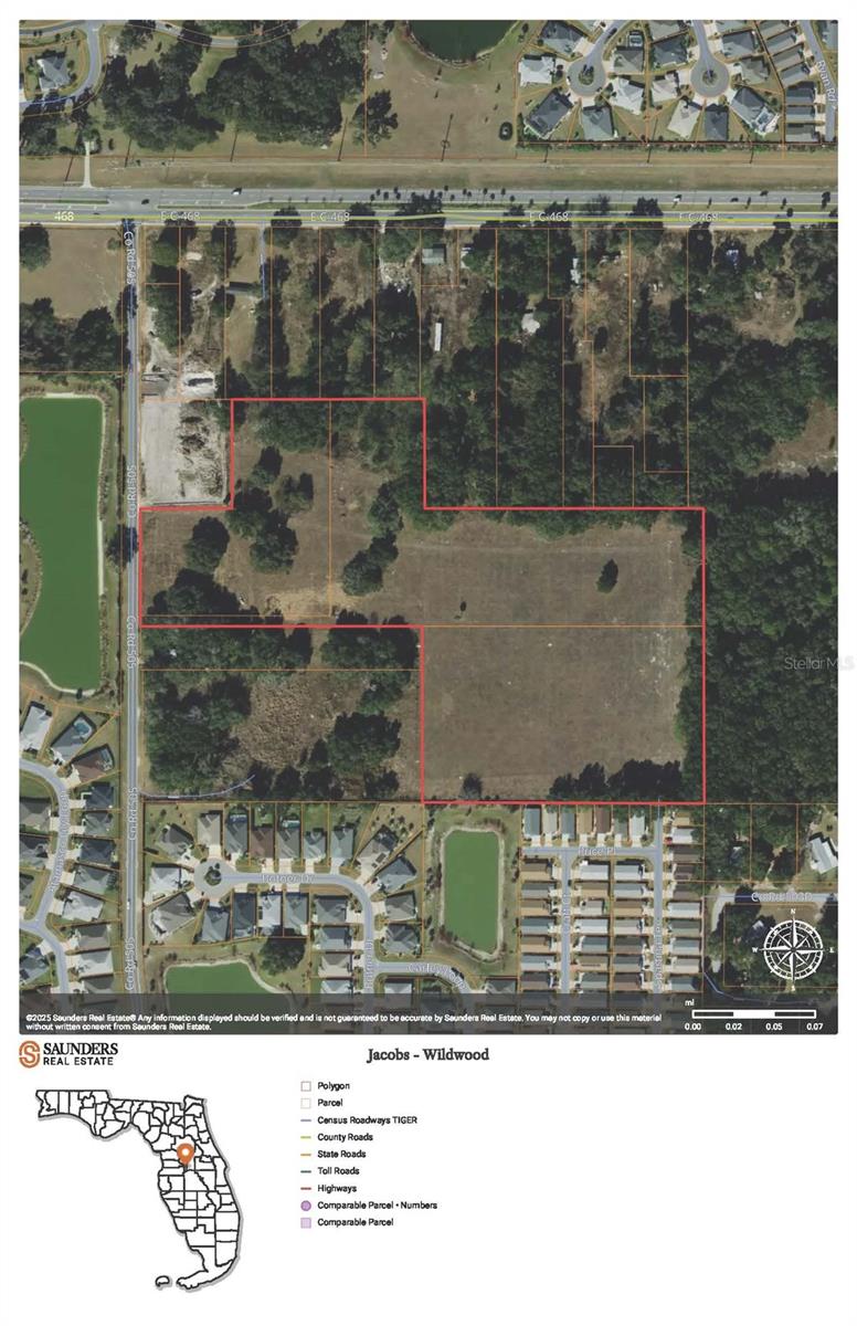 16.94 Acres Surrounded by The Villages, FL.
Great development property. Annexed into Wildwood, FL. Has water & sewer near. Zoned for 12 units per acre. Single Family Residential, MultiFamily & Townhomes!!! 200 potential units.