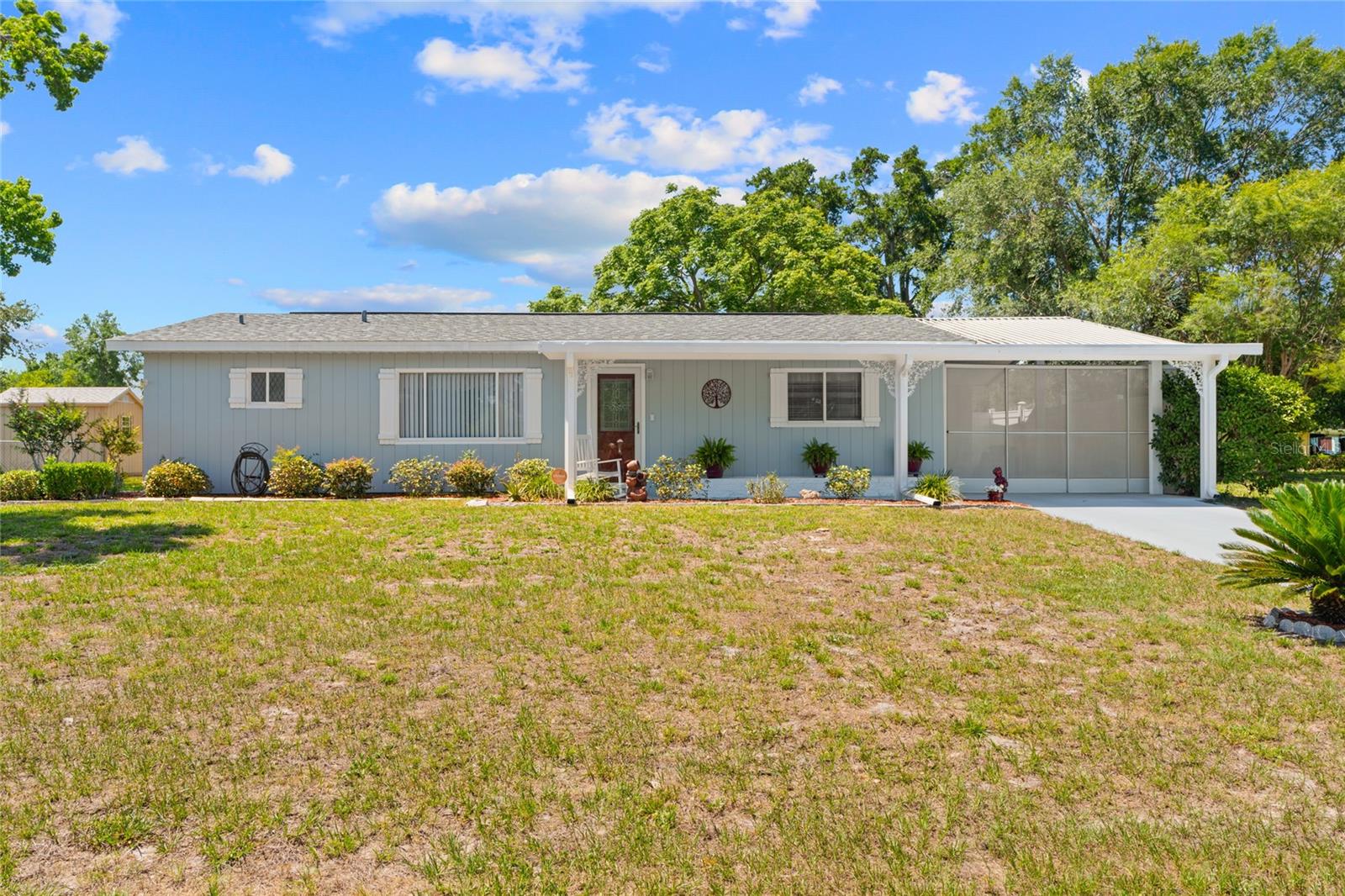 Welcome to this beautifully renovated Willow model in the sought-after 55+ community of Pine Run. This thoughtfully updated home offers a desirable split-bedroom layout and backs to a peaceful retention area—providing a serene, private, and tax-free view with no rear neighbors.
Renovated from top to bottom in late 2024, you'll find fresh interior paint, new wood cabinetry and countertops throughout, and updated flooring. The kitchen was reimagined with a new double sink and disposal, 9 additional linear feet of cabinet storage, and 6 extra feet of counter space—perfect for cooking or entertaining. The ceilings were raised, popcorn removed, and seasonal storage added for improved function and flow.
Both bathrooms were fully remodeled with matching cabinetry and counters, updated sinks and faucets, and tall, elongated toilets. Every door has been replaced with new six-panel doors and brushed nickel hardware, paired with updated colonial-style trim throughout the home.
The spacious primary suite features a walk-in closet and a private bath with an oversized vanity area, separate shower, and water closet. The guest bathroom connects to the second bedroom and hallway, ideal for privacy when hosting overnight guests.
Additional upgrades include:Roof (2022) HVAC (2023) Hot Water Heater (2020) Vivint security system (transferrable) Sprinkler system Tile floors in main living areas, carpet in bedrooms
Enjoy low HOA fees and access to resort-style amenities: two pools, tennis, pickleball, shuffleboard, and more. Conveniently located near shopping, dining, and medical facilities. Home is vacant and easy to show by appointment—don’t miss this move-in ready gem!