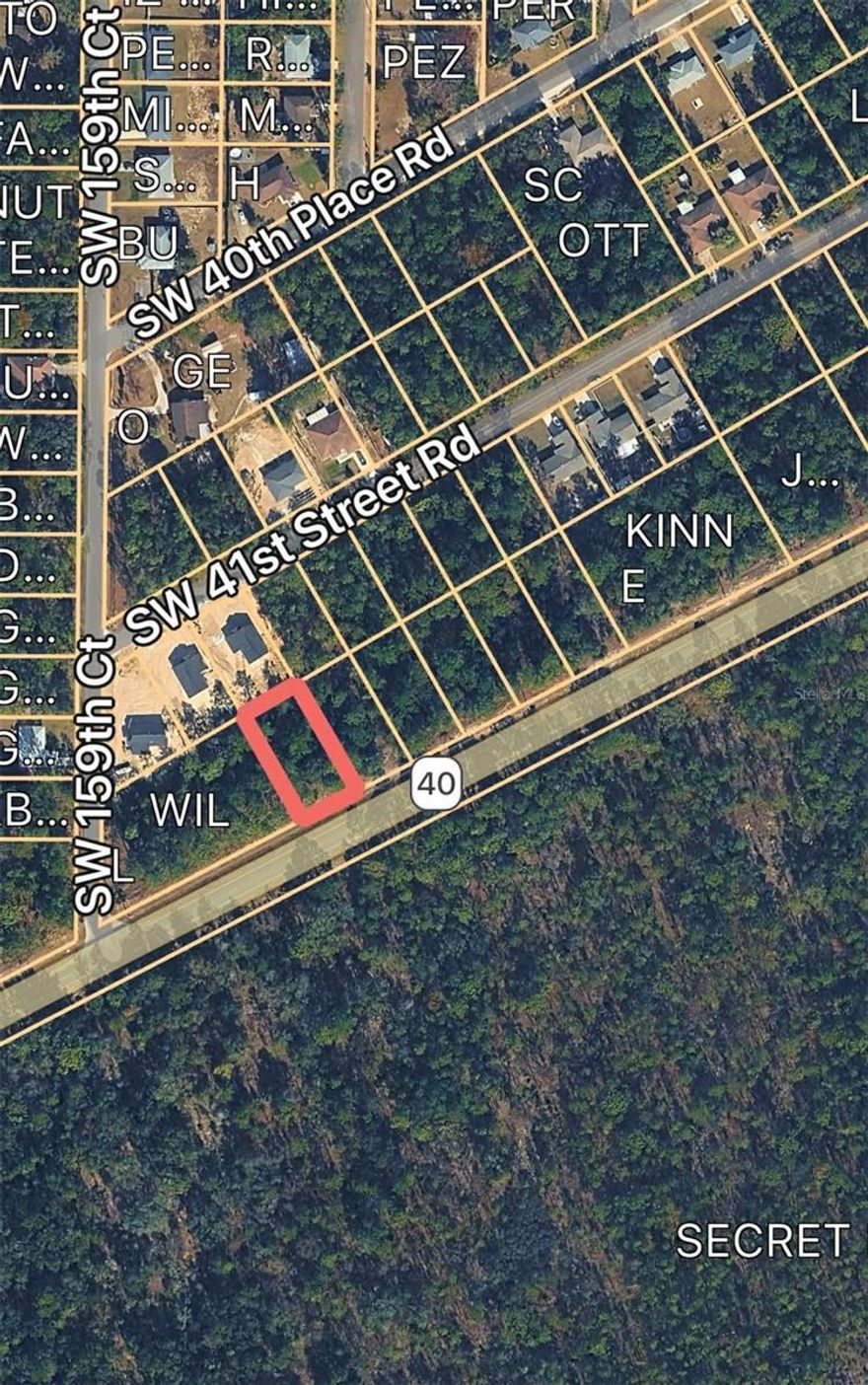 Prime .24 acre commercial parcel zoned B-4 with direct frontage on busy Hwy 40.  High visibility and strong traffic count make this an excellent location for a new or expanding business.  Additional parcels available for purchase.