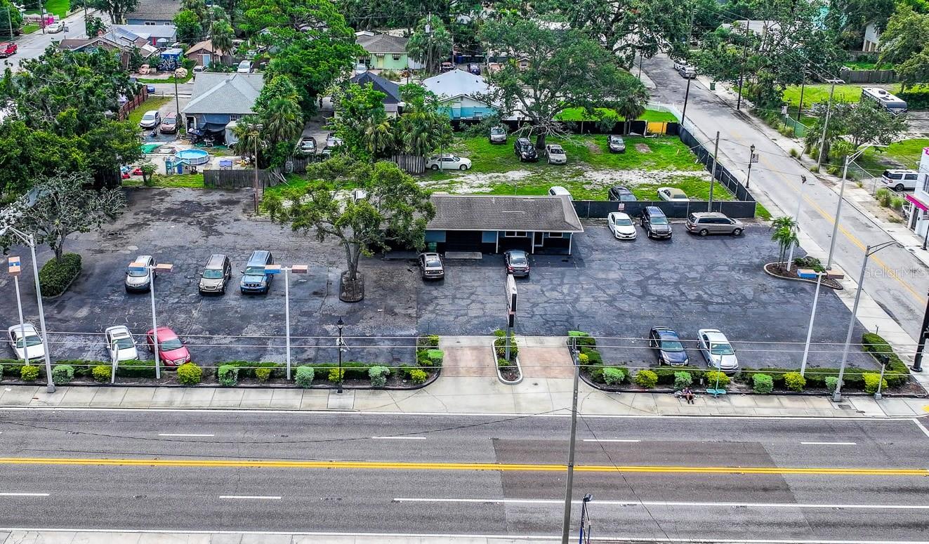 Exceptional opportunity to acquire a well-established, fully operational used car sales lot in the heart of Bradenton, Florida (price does not include the business). Located on the high-traffic corridor of 14th Street West with excellent visibility and easy access, this independently owned dealership has built a strong reputation for quality vehicles and outstanding customer service. With 11 years in business as a "Buy Here, Pay Here" business, Bradenton Motors has a strong reputation with 200+ Google Reviews and a 4.4 rating.
This office and two bay repair shop sits on 0.9 +/- acres of land, with a back fenced lot, providing plenty of space for inventory and storage. Large pylon signage at the front of the property gives this business ample visibility from the roadway with an entrance on 14th Street West and 12th Avenue West.