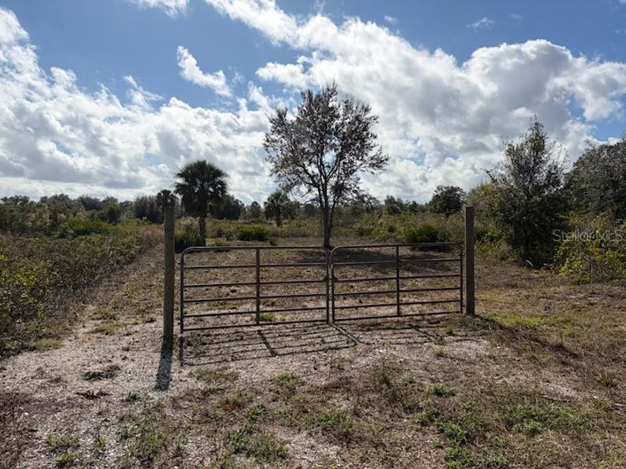 Beautiful 1.5 acre lot located just minutes from Kissimmee Prairie State Park.  Culvert has been installed.  This lot is not in a Flood zone nor wetlands.  Enjoy the peace and quiet of country living surrounded by open skies and nature.  This spacious parcel offers endless possibilities and is waiting for you to build your dream home.  No HOA.  If you've been searching for the perfect spot to enjoy the Florida countryside, this is it!
