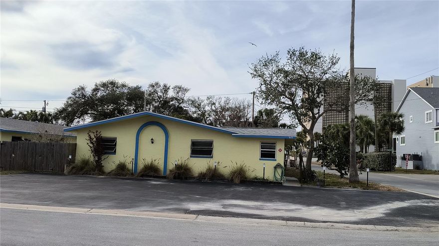 This well-located triplex offers ample space and incredible potential. Recently affected by minimal storm damage, its ready for your improvements and set to generate short- or long-term rental income. With a successful rental history and short-term rental approval this property is primed for profitability. A letter from fema and the county confirms the property is ready for remediation and ready to get back to business. Don't miss out on this investment opportunity in one of the area's most sought after beach communities. Less than one block to beach access. Three 2 bed/1 bath units, ample parking, laundry room with storage, small private yard. Each unit has separate electric and water meters.  Duplex next store may also be available. Fix it or tear down with lot prime location for multi family new build.
