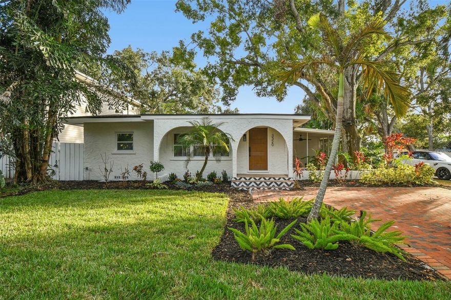 Located in the sought-after Bayshore Beautiful neighborhood of South Tampa, this beautifully restored Mediterranean-style home was fully updated in 2025. The renovation includes impact windows, new plumbing and electrical systems, updated ductwork, a hot water heater, and a new roof—everything done to modern standards for lasting comfort and efficiency. Outside, the home features fresh landscaping and a smart irrigation system, creating a welcoming, low-maintenance yard. The open floor plan combines clean lines with warm, Mediterranean-inspired finishes for a comfortable and timeless feel. With easy access to Bayshore Boulevard’s scenic waterfront and just minutes from South Tampa’s restaurants, shops, and parks, this home offers the best of both worlds—quiet, established neighborhood living with vibrant city amenities close by.
