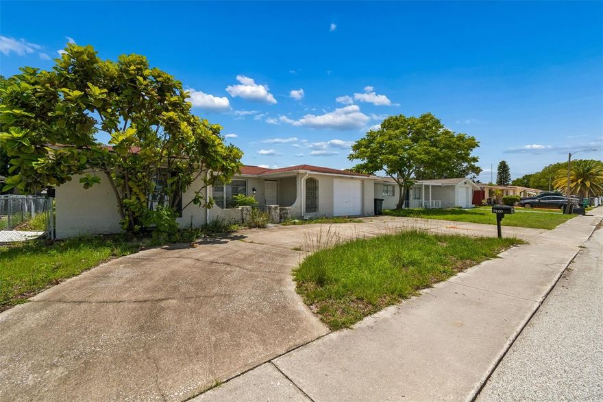 Pool home under $250K! This 3-bedroom, 2-bath home with a 1-car garage features an open split floor plan, spacious kitchen with all-wood cabinets, custom countertops, backsplash, appliance package, ceramic tile, and laminate flooring throughout.
Step outside to your private in-ground pool on a large lot located on a quiet street. This home does need some work, making it a great handyman special for investors, first-time buyers, or Airbnb potential.
Updated ARV is approximately $350K. Hurry, this one will not last!