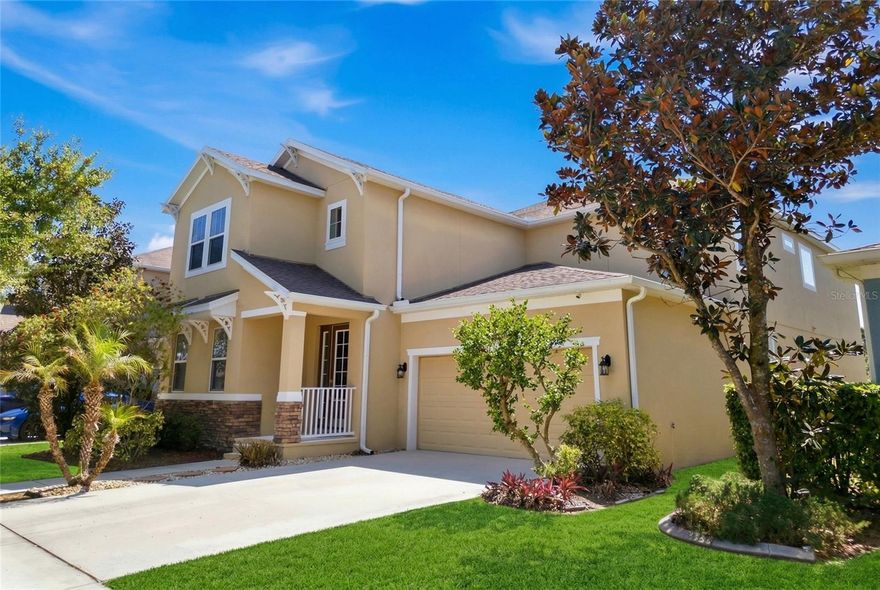 Welcome to 6818 Goldflower Ave in the highly desirable Harmony community of Harmony, Florida, where space, comfort, and natural beauty come together in this impressive 6-bedroom, 4-bathroom home perfect for growing families or those who love to entertain; this thoughtfully designed residence offers generous living areas filled with natural light, a spacious kitchen ideal for gatherings, and a flexible floor plan with ample room for work, relaxation, and guests; the expansive primary suite provides a private retreat, while additional bedrooms ensure comfort for everyone; step outside to enjoy a ????? and private backyard with no rear neighbors, offering serene views and added tranquility; located in the master-planned Harmony subdivision, residents enjoy an exceptional lifestyle surrounded by conservation areas, scenic walking trails, lakes, and abundant green space, along with top-rated schools, community parks, playgrounds, dog parks, golf course access, and a welcoming small-town atmosphere; Harmony is known for its focus on nature, sustainability, and community connection, making it one of Central Florida’s most unique places to call home; conveniently situated with easy access to major roadways, shopping, dining, and everyday essentials while still maintaining a peaceful, tucked-away feel, this home offers the perfect balance of privacy and convenience—don’t miss your opportunity to own a beautiful home in one of the area’s most sought-after neighborhoods.