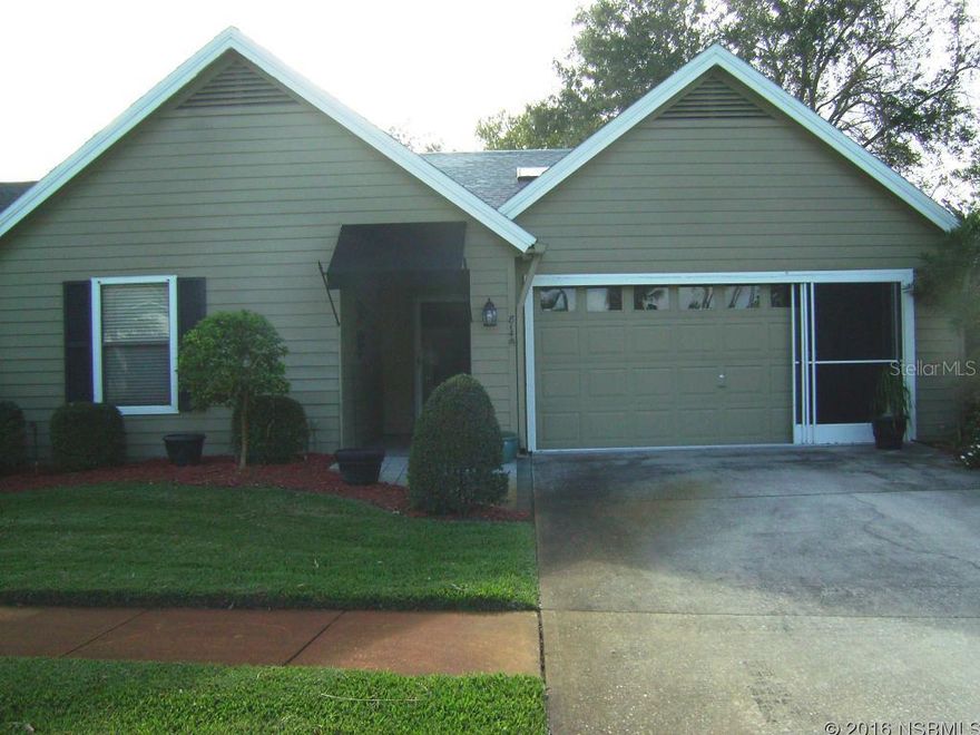 Pine Island home directly on the lake.  This home has 3 bedrooms, 2 baths.  Large tiled Florida Room (21.4 x 9.6) which opens to Patio and relaxing views of the lake.  Location is close to golf, shoping, community pool and clubhoise.  also just a short drive to our beautiful beach!!! ;Water: City