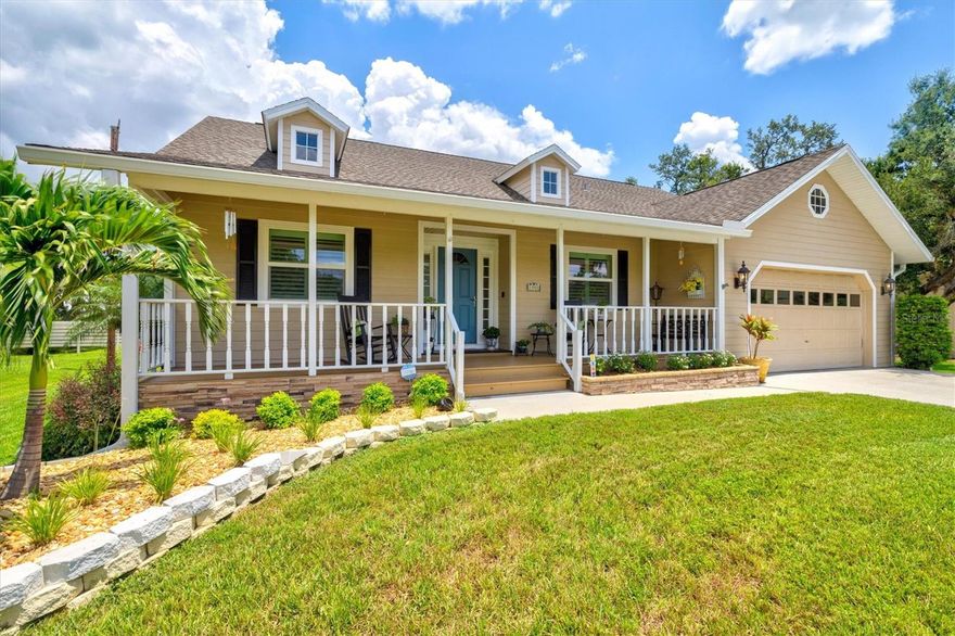 **THIS IS THE IDYLLIC HOME YOU'VE BEEN WAITING FOR!** NO HOA, NO DEED RESTRICTIONS! 
 WELCOME HOME to unmatched southern charm in this custom-built home on a dead-end, cul-de-sac street. This ONE-OWNER dream property has been meticulously maintained both inside and out by the original owners. When you step onto the inviting front porch, you'll notice the pristine landscaping and flowerbeds lining your path. Your hurricane-rated impact front door provides additional safety features with a built-in triple lock system. Once inside, you are greeted by formal living and dining rooms that feature gleaming hardwood floors, 6" custom baseboards, and fresh, neutral paint. Plantation shutters on the IMPACT windows add the perfect finishing touch combined with peace of mind. The kitchen is adorned with custom 42" cabinets and granite countertops, which provide a timeless style and offer storage galore, a water filtration system under the sink, and a pantry with custom built-in shelving. Next to the family room and breakfast nook with vaulted ceilings, you will find your owner's suite with custom-built dual vanities in your en-suite bathroom, a walk-in closet with more custom built-ins and a BONUS room, easily used as a sitting room/office/nursery. Built-in benches, shelving and crown molding complete your owner's suite. Across the home, you will find a hall with two additional guest bedrooms and a guest bath. These bedrooms boast custom built-in storage systems in the closets. The third bedroom offers a walk-in closet with built-in desk, and shelving/cabinetry with ADDITIONAL desk built into the bedroom itself. This room is ideal for a student with homework, a craft room, or plenty of storage for when guests come. At the rear of the home, you will find a 23 x 13 BONUS family room that overlooks your backyard oasis. A French door leads outside to the Trex decking (installed 2022) on your multi-tiered custom deck. You may either descend the deck stairs to the right to your fully fenced lush backyard, (with a newly rebuilt storage shed in 2025), OR continue down two more deck layers to take a dip in your 35,000 gallon swimming pool with a depth of over 8 feet. With plenty of room for entertaining, this is the idyllic backyard for BBQs, birthday parties, or family reunions. There are even more outdoor custom cabinets with storage for pool toys and supplies. **All backyard furniture & umbrellas CONVEY with home.** More notable features include: a GENERATOR that powers entire home, TWO A/C units (main unit replaced in 2020), NEW water heater in 2023, SOLID WOOD custom doors on all closets and bedrooms, outdoor shower with HOT & COLD water, irrigation well with outdoor spigots for watering, and an Electrolux central vac system that works like a dream. Looking for top-rated schools? **This home will remain zoned for Venice High School in ALL scenarios.** The end of the cul-de-sac also has access to a private, paved bike path that goes straight to Laurel Nokomis School. It's truly the ideal Nokomis location -  just a 10 MINUTE drive to EITHER Venice Beach or Nokomis Beach. With way too many features to list, you HAVE to come see this one for yourself! Schedule your showing TODAY!