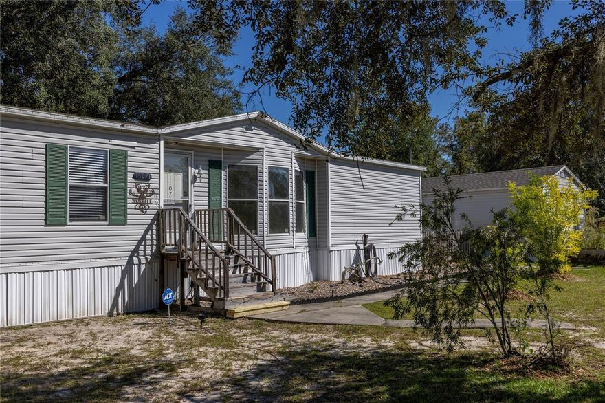 VA/FHA APPROVED!

Turnkey 3BR/3BA on 1 Acre with Workshop — No HOA! Peaceful Living in Bronson, FL

Welcome to 11071 NE 78th Terrace, Bronson, FL — a move-in ready 3-bedroom, 3-bath home sitting on a spacious 1-acre lot in a quiet, rural setting. Offering a rare blend of open-concept living, flexible space, and privacy, this home is ideal for families, investors, or anyone craving room to breathe — with NO HOA and no deed restrictions!

Property Highlights:
3 Bedrooms | 3 Full Bathrooms | 1,640 Sq Ft
1 Full Acre — cleared, usable, and ready for your dream garden, pets, or outdoor entertaining
Detached 10' x 20' Workshop/Shed — perfect for storage, projects, or hobbies
Split-bedroom layout for maximum privacy
Formal dining + breakfast nook — flexible living spaces that fit your lifestyle
Crown molding throughout — subtle elegance in every room
Central A/C & heat, well & septic, and laundry room inside
No HOA, No CDD, No Restrictions!
Move-In Ready + Future Potential

Whether you're ready to move in and relax or want a property with long-term upside, this home checks every box. Plenty of space to add a garage, pool, RV pad, or garden — with full freedom to design it your way. Room for chickens, toys, tools, and more!
Peaceful Country Living — Minutes from Town

Located in the desirable Green Patch Country Estates, enjoy peace and quiet without sacrificing convenience. You're just minutes to:
Local shopping & dining, State parks & natural springs
Easy drives to Gainesville, Williston, or Cedar Key

Ideal for:
First-time buyers wanting land & no HOA headaches, Downsizers looking for one-story living & tranquility, Investors eyeing rural growth areas, Anyone who wants space, freedom, and value.

Don’t Miss Out!
Homes with this layout, land, and freedom rarely last long — especially at this price point. Schedule your private showing today and come experience the space, peace, and potential of 11071 NE 78th Terrace!