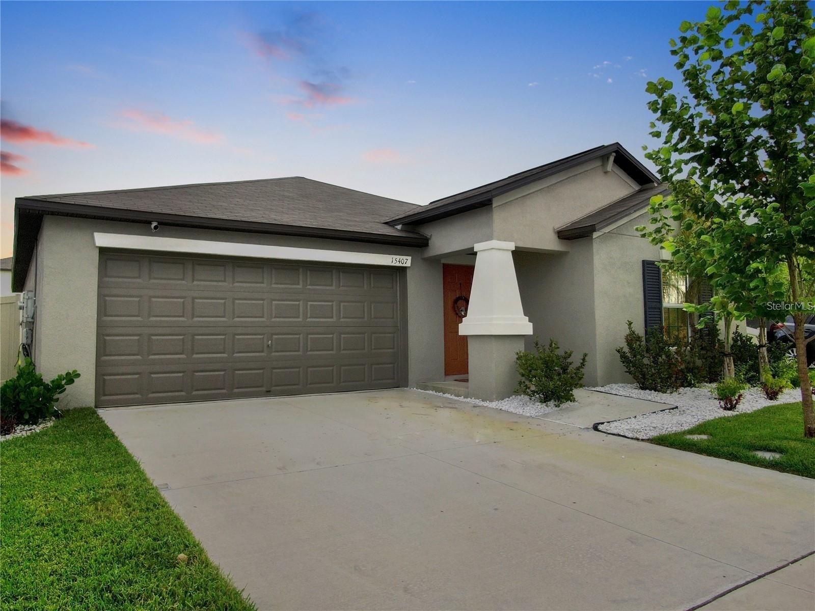 Stunning 3-Bedroom Home with Solar Savings in Prime Sun City Center Location! Welcome to effortless living in the heart of Sun City Center! This pristine, 3-bedroom, 2-bathroom home, built in 2022, offers contemporary comfort combined with remarkable energy savings. This home features installed solar panels—a major plus for Florida living! Tenants enjoy reduced monthly electric bills, with average energy costs significantly lower than comparable homes without solar. Stay cool and comfortable year-round while keeping utility costs under control.
Step inside this spacious single-story layout featuring an inviting open-concept design that seamlessly connects the family room, dining area, and gourmet kitchen. With beautiful granite and quartz countertops, stainless steel appliances, ample cabinetry, an oversized island, and a pantry, entertaining has never been easier.
Relax in your private primary suite complete with a luxurious en-suite bath, double vanity, walk-in shower, and spacious walk-in closet. Two additional bedrooms offer versatility for guests or a home office.
Enjoy outdoor living with an attached patio, fenced yard, garden area, and plenty of space for recreation—perfect for families or pet owners. Lawn service available at tenant’s expense. A washer and dryer are included for added convenience.
Located just minutes from I-75 and US-301, your commute to Downtown Tampa, MacDill Air Force Base, and local attractions is a breeze. This vibrant community provides residents with a sparkling pool, fitness center, clubhouse, dog park, and children’s playground.
Pets are welcomed—both dogs and cats accepted!
Available for immediate move-in. Don’t miss your chance—schedule your tour today and submit your rental application!