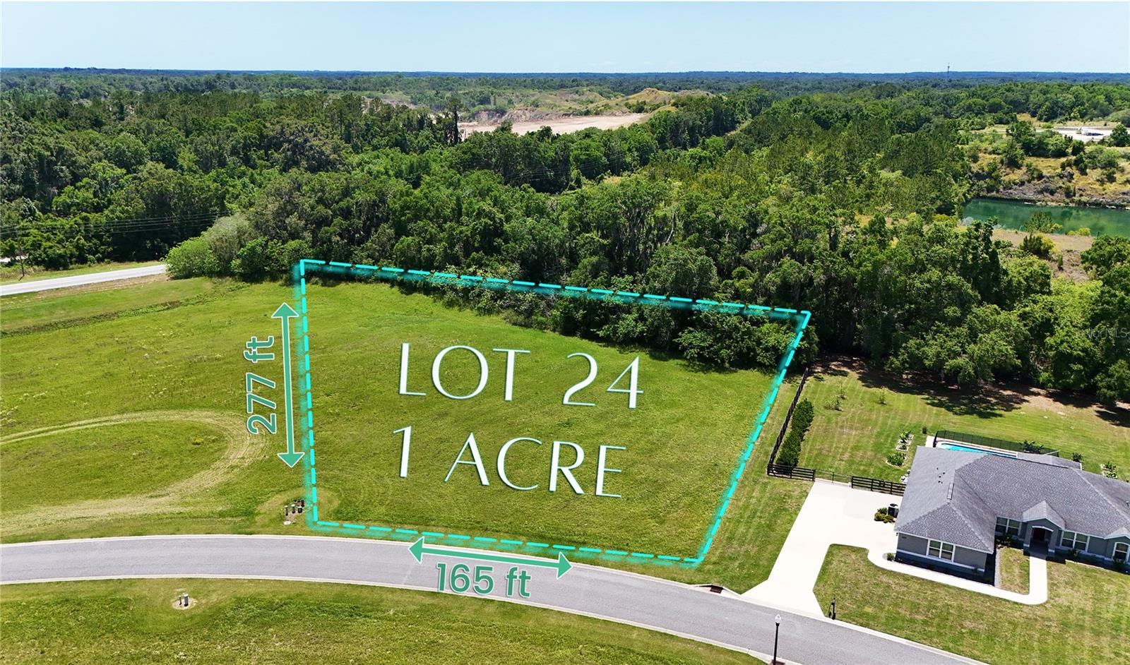 Welcome to Irish Acres, one of Ocala’s most desirable gated communities where southern charm meets modern luxury. This beautiful 1-acre lot offers the perfect canvas to bring your custom home vision to life—whether it’s a sprawling ranch-style retreat or a two-story family estate with room to grow.
Tucked away on a quiet cul-de-sac and surrounded by stately homes, this parcel provides both privacy and prestige. The land is high, dry, partially cleared, and features underground utilities and paved roads—making your build process even smoother.
Imagine sipping coffee on your front porch with no rear neighbors and enjoying peaceful evening strolls under the shade of mature oaks. And with no required build timeframe, you can design at your own pace.
Community & Location Highlights:
-Secure, gated entrance with beautifully maintained surroundings
-Minutes from downtown Ocala, World Equestrian Center, and I-75
-Close to top-rated schools, shopping, dining, and medical centers
-Protective covenants maintain long-term value and neighborhood charm
Whether you're ready to break ground or planning your future dream build, this lot delivers the space, flexibility, and setting you've been waiting for.
Schedule your private tour today and explore why Irish Acres is where Ocala’s best homes begin.