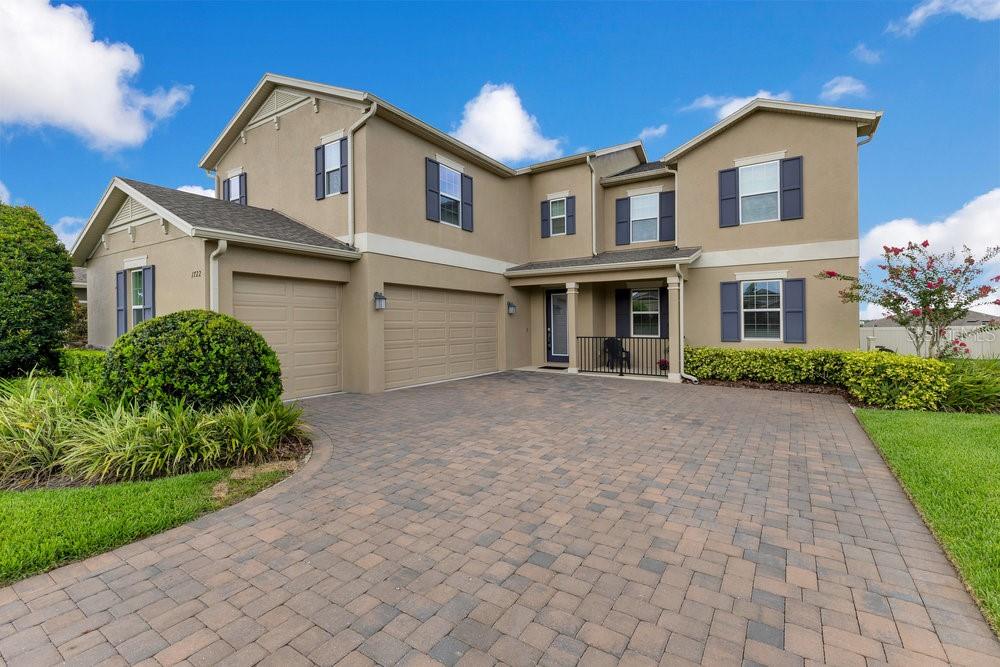Welcome to this exceptional Wekiva floor plan home, nestled within the gated community of Arden Park North. Boasting 5 bedrooms, 3 bathrooms, a spacious bonus room, and a convenient first-floor ensuite, this residence effortlessly combines elegance, functionality, and modern comfort.
Step through the inviting foyer into the formal living and dining areas—ideal for hosting family and friends. The heart of the home is the beautifully appointed kitchen, complete with a center island with seating, bright cabinetry, a full pantry, and a charming breakfast nook. Adjacent to the kitchen, the family room is filled with natural light and opens to a covered back patio through sliding glass doors—creating a seamless indoor-outdoor living experience. The backyard is thoughtfully designed for minimal maintenance, offering more time to relax and enjoy the space. An under-stairs storage closet adds extra convenience.
Upstairs, the primary suite is a true retreat, complete with French doors, a seating area, dual walk-in closets, and a primary bath featuring a stand-up shower, garden tub, and dual vanities with generous counter space. Two additional bedrooms share a full bathroom with a tub/shower combo and dual sinks. The second-floor laundry room, complete with a GE washer and dryer, adds practicality to daily living. The versatile bonus room offers endless potential—perfect for a home office, media room, or playroom.
An oversized three-car garage— with ample space for multiple vehicles, this garage offers more than just parking. Whether you need room for a boat, recreational gear, a home gym setup, or a workshop, there's plenty of space to accommodate your lifestyle. High ceilings and extra square footage provide excellent potential for overhead storage or built-in shelving, keeping everything organized and within reach. Whether you're a hobbyist, car enthusiast, or simply need extra storage, this garage delivers flexibility and functionality that goes well beyond the standard.
Arden Park North is a community celebrated for its scenic wooded landscapes and tranquil views of Lake Sims.
Residents enjoy resort-style amenities, including a pool, clubhouse, fully equipped fitness center, multiple playgrounds, and picturesque walking trails.
Located just minutes from Downtown Winter Garden and Winter Garden Village, with easy access to major routes like the Florida Turnpike, Highway 50, and the 408 & 429 Expressways, you'll enjoy both convenience and connectivity. Nearby shopping, dining, and entertainment options abound at Silver Crossing and Fountains West Shopping Centers.
Don't miss your opportunity to own this beautifully designed home in one of Central Florida's most desirable communities. Schedule your private tour today!
Bonus: Seller has an assignable mortgage.