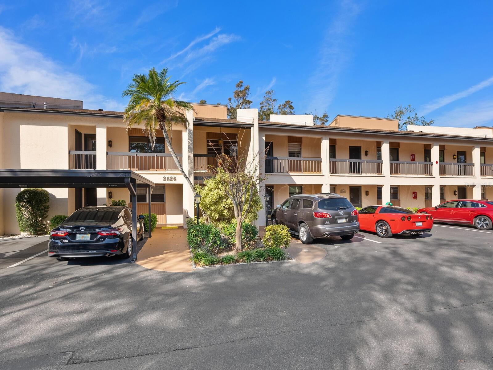 Welcome home to this centrally located two-bedroom, two-bath, second-story condominium. Nicely furnished and newer LVP flooring make this move-in ready for anyone 55-plus who wants a year-round or a seasonal home close to The Parrot, Siesta Key and downtown Sarasota. The in-unit laundry and a peaceful balcony, with storage closet, round out this gem. Forrest Lakes Village is a 55-plus community and is well cared for and offers a newly updated clubhouse, large pool, shuffleboard, fitness center and sauna.
