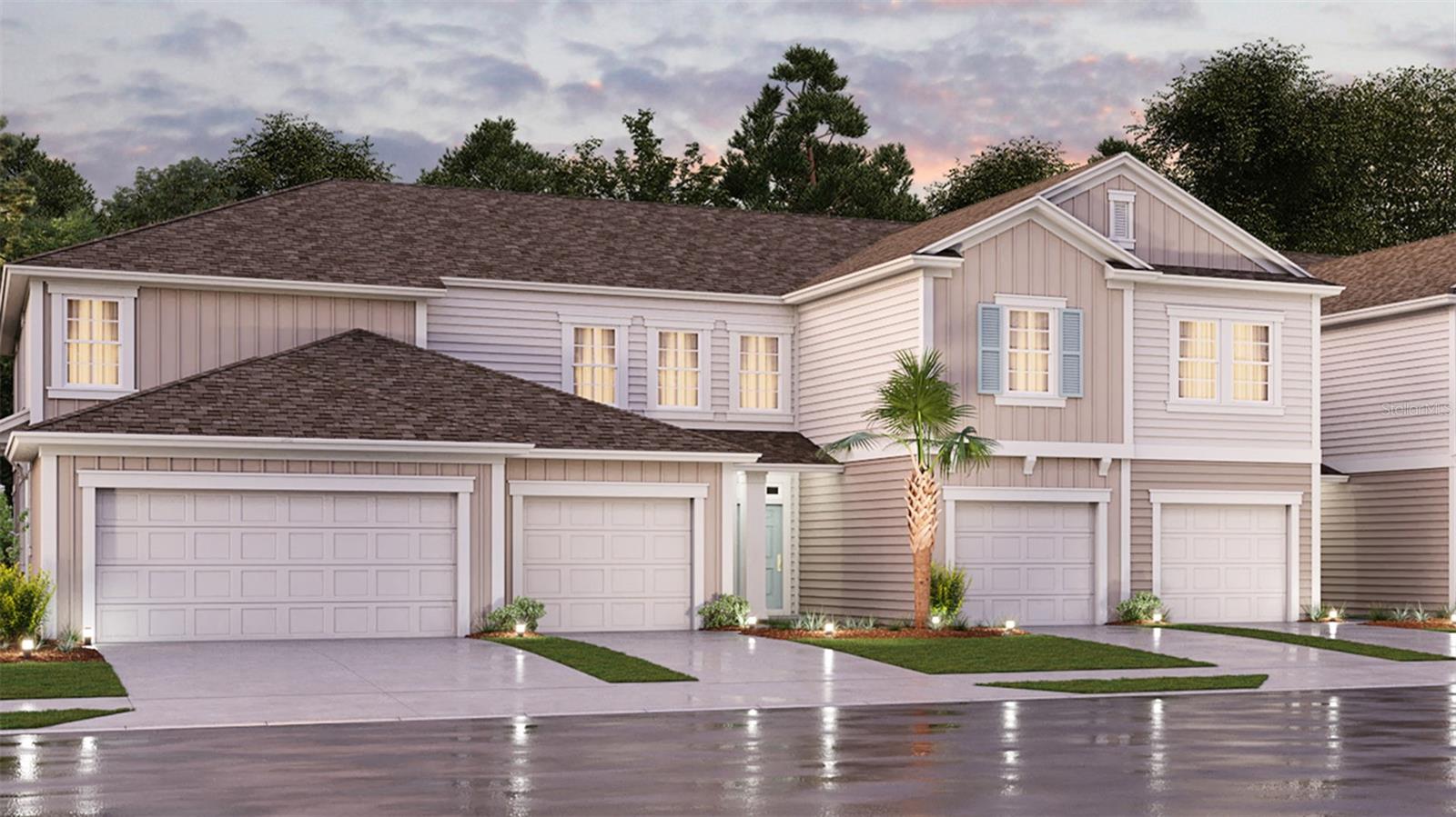 Under Construction. Townhomes in beautiful Flagler County. Located just off Belle Terre Parkway, residents will enjoy the quick commute to I-95, US-1 and area beaches! The Palm Coast Town Center is minutes away offering homeowners fantastic shopping and dining options!
Thoughtfully designed open concept home plans with two-car garages plus smart energy-efficient features. You will never be too far from home with Home Is Connected®. Your new home comes with an industry-leading suite of smart home products that keep you connected with the people and place you value most.
