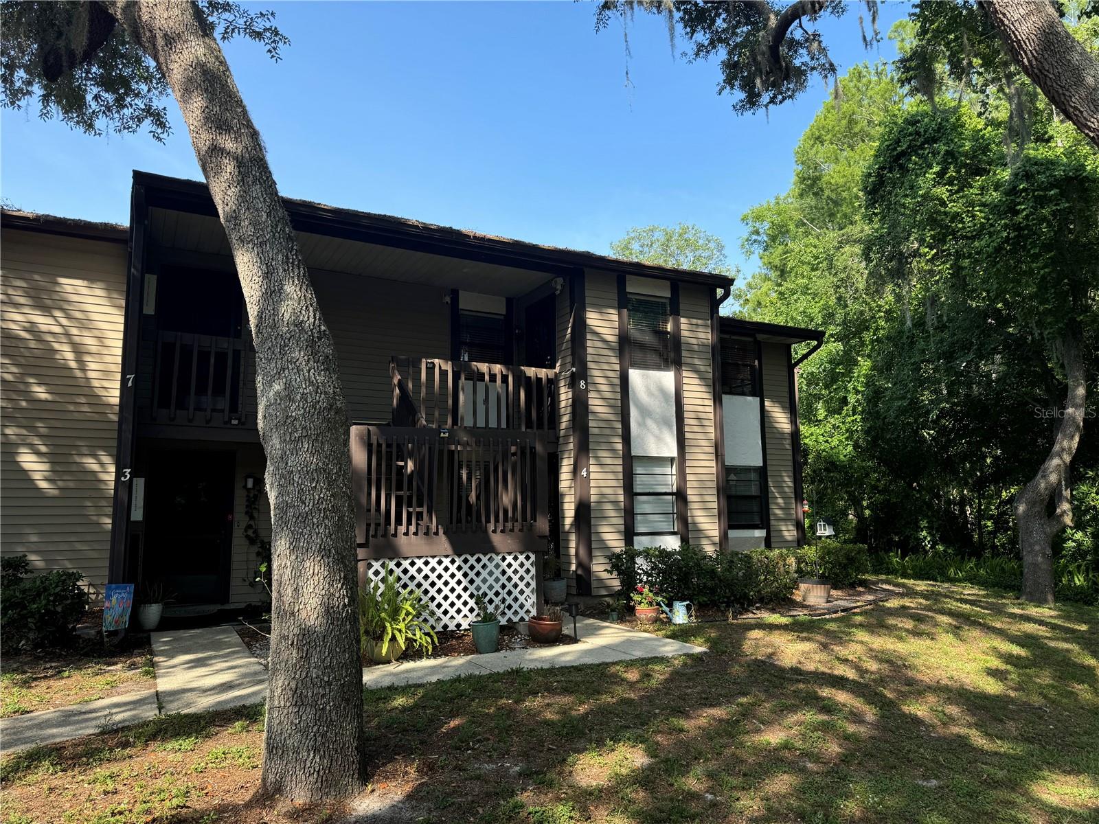 This 2 Bedroom, 1 Bathroom, second-floor unit is located in Baywood Meadows community. This unit features a large living/dinning room combo, big screened balcony, spacious kitchen with a dishwasher, inside utility closet and brand new carpet. One assigned carport parking spot in front of the unit. Two cars are allowed. Separate locked storage outside the unit. The community offers a club house, pool, tennis courts, shuffleboard, and basketball. Close proximity to stores, restaurants, 20 minutes from beautiful beaches, 30 minutes from Tampa Bay International Airport, and 15 minutes from the Suncoast Parkway. One small pet under 20lbs. 4 people maximum.