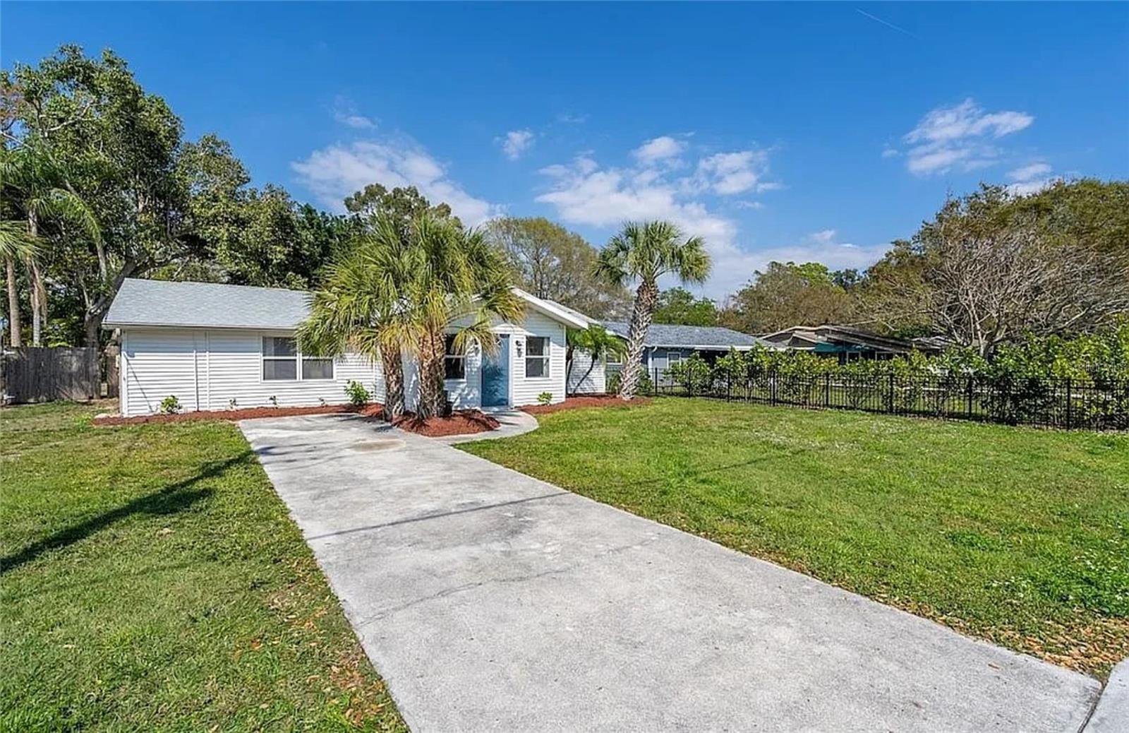 Florida Cottage Charm Minutes from Siesta Key! Welcome to this beautifully updated 3BR/2BA cottage on over 1/3 acre in a prime Sarasota location—the only property under $600K with this much land! Featuring a new roof (2021) and a new pool with spa (2023), this home offers peace of mind and resort-style living. The brand-new kitchen shines with quartz countertops, modern backsplash, new cabinetry, and stainless appliances. Bathrooms are refreshed with new vanities, fixtures, and Bluetooth exhaust fans. Additional updates include: new electric panel, new interior paint, new interior doors, new ceiling fans, GFI’s, lighting, and new screens/doors on the lanai. Enjoy tile flooring throughout, a spacious screened lanai, and a huge backyard with plenty of room for entertaining or play. Oversized lot allows for RV or boat parking with no HOA restrictions. Optional furnishings make it move-in ready.
Just minutes to Siesta Key’s world-famous beaches, shopping, and dining—this property combines location, upgrades, and lifestyle in one incredible package!