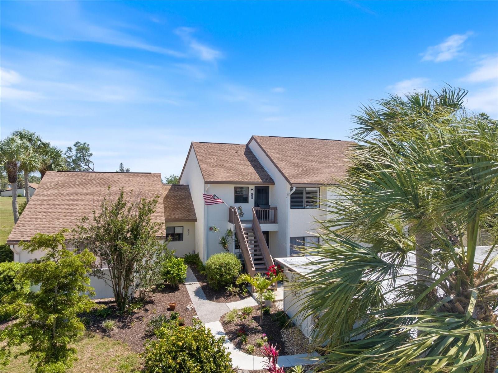 Welcome to your carefree slice of paradise in Bird Bay Village.
This bright and airy second-floor condo is designed for relaxed Gulf Coast living, offering vaulted ceilings, newly installed luxury vinyl plank flooring, and a smart, flexible layout that fits your lifestyle. The two-bedroom, two-bath convertible floorplan provides versatility, with the second bedroom currently styled as a cozy additional living space—perfect for guests, quiet reading, or working remotely.
The kitchen is updated with modern appliances and flows seamlessly into the open-concept living and dining areas. Both the primary and guest bathrooms have been completely renovated with thoughtful finishes, giving the home a fresh, move-in ready feel.
One of the standout features is the oversized screened lanai, where you can sip your morning coffee or unwind in the evening while enjoying tranquil, unobstructed views of the former Hawks Run golf course. The lanai also includes in-unit laundry and ample storage space for added convenience.
This condo is being offered turnkey furnished, minus artwork and personal items, so you can step right into the Florida lifestyle. Located just a short stroll from the Phase II pool and grill area, this home is perfectly positioned for enjoying the community’s many amenities. Across the street, a recently completed boardwalk offers stunning views of Roberts Bay, adding yet another peaceful place to unwind.
Bird Bay Village is known for its lush landscaping, active lifestyle, and resort-style features. Residents enjoy access to a junior Olympic-sized pool, tennis and pickleball courts, fully equipped fitness center, and a clubhouse with a full kitchen for social gatherings. The location is unbeatable—just minute to Venice Beach, historic downtown Venice, and scenic trails along the Legacy Trail, all offering endless opportunities to explore, relax, and connect.
Whether you’re searching for a second home or your future retirement retreat, this beautifully updated condo offers the best of Florida’s Gulf Coast lifestyle. With comfort, convenience, and a warm community atmosphere, every day here feels like a vacation.
Schedule your private showing today and come see why it’s a great day in Paradise!