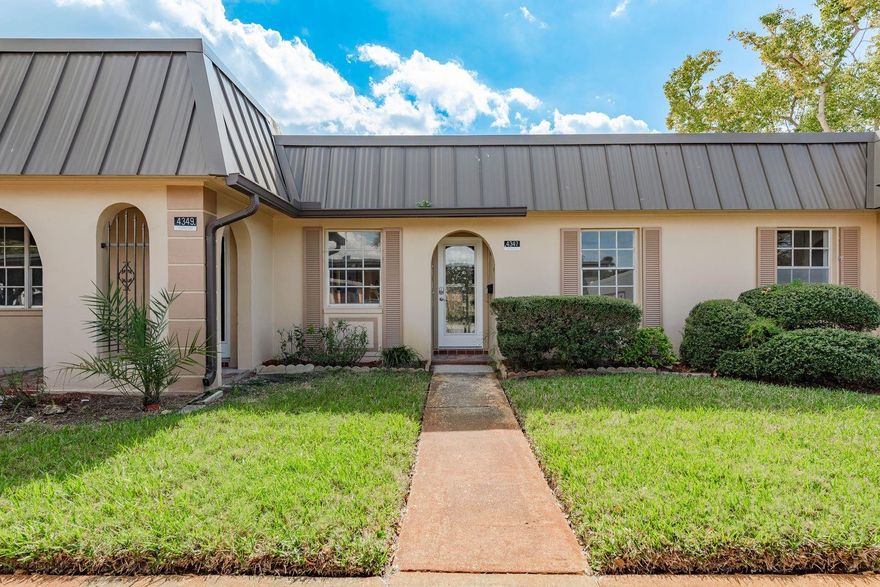 If you are looking for a beautiful, quiet, gated 55+ neighborhood to call home, look no further! This 2/1 condo is in the friendly, and quaint gated 55+ community of Gardens of Beacon Square. This unit offers a spacious open floorplan with brand new carpet throughout and tile in kitchen and bath. Spacious kitchen with brand-new stainless-steel appliances and pass through to dining area. Large living room/dining room combo, and spacious back bonus room. Large master bedroom with access to the bonus room. The guest bedroom is very gracious in size. The bonus room offers a very large walk-in closet for extra storage, or you could add a stacking washer/dryer. In the rear of the unit, you have a large paver lanai deck offering stunning views of the water a perfect place to watch the sunset. Assigned covered parking space. The Gardens of Beacon Square is a hidden treasure! You will truly enjoy this active community whether you are looking for a permanent home or a winter getaway. The community features an active clubhouse, library, 3-lakes with great fishing, shuffleboard, and community pool! Association fees include cable, high speed internet, water, trash, ground maintenance, pest control, building flood insurance, plus reserves. Located close to beaches, parks, dining, and shopping. Easy commutes to all the Tampa Bay area. Schedule your tour of this beautiful condominium today!