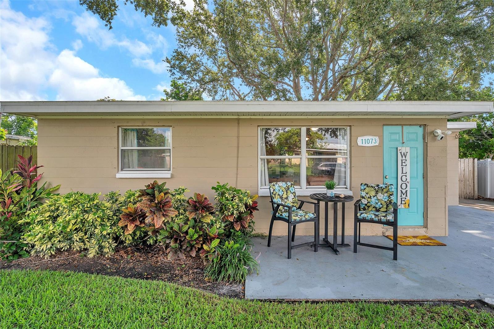 Priced to Sell – Your Florida Beach Retreat Awaits!
Welcome to this beautifully updated 2-bedroom, 1-bath solid block home, ideally situated in the heart of Largo, just minutes from our world-famous Gulf beaches. Enjoy peace of mind knowing this durable concrete block construction offers added protection and stability—perfect for Florida living.
Step inside to discover an open concept living area drenched in natural light, featuring durable luxury vinyl plank flooring throughout. The bright kitchen is a true centerpiece, showcasing white shaker-style all-wood cabinetry, sleek granite countertops, and stainless-steel appliances—ideal for preparing dinners after a day on the water.
The cozy living room seamlessly flows into the inviting eat-in dining space, creating the perfect setting for casual gatherings. The bathroom has been beautifully updated, including a freshly refinished tub in June. Both bedrooms offer plenty of comfortable space for relaxation and restful nights after a sunset stroll on the beach.
Outside, embrace the Florida lifestyle in your expansive fenced backyard, complete with mature tropical landscaping, a large fire pit for evening gatherings, and a covered patio perfect for entertaining family and friends. Bring all your beach toys—this property includes a second driveway for your boat, double gates to park an RV behind the fence, and ample space for your paddleboards or kayaks.
Solid concrete block construction for added durability and hurricane peace of mind. Enclosed laundry area & outdoor utility storage (washer & dryer included). No HOA & No Flood Insurance required. Public water & sewer. HVAC 2009, Water Heater 2014
Whether you’re searching for a perfect starter home, a vacation getaway near the sand, or an investment opportunity, this property offers endless possibilities.
Schedule your private tour today and start living the laid-back coastal lifestyle you’ve been dreaming of! This one won’t last long!