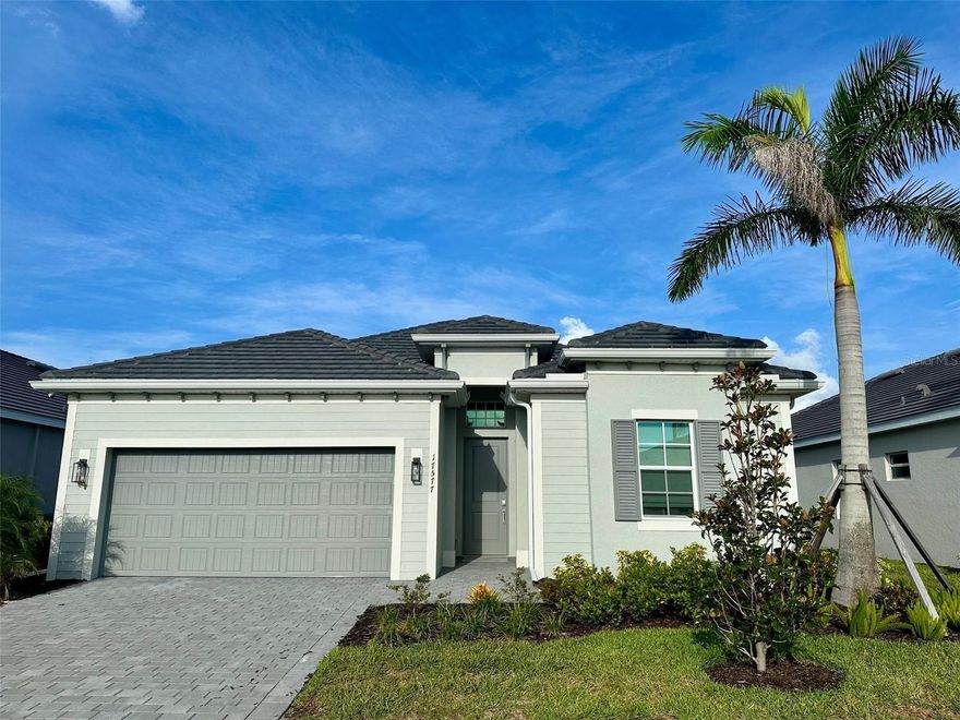 Available for JANUARY AND APRIL of the 2026 season!  Fantastic Wellen Park single family GOLF home, with recently completed pool and spa! This beautifully furnished and decorated, 3-bedroom, 3-bathroom plus den home has space for everyone.  Enjoy the tranquil view from the lanai and all that Wellen Park has to offer.  Close to downtown Wellen Park and the Cool Today baseball field. The Tiki bar, pickle ball, pro shop, community pools, fitness center, tennis and bocce ball are all open.  Unit is available for Jan & April 2026.  Call our office for details.