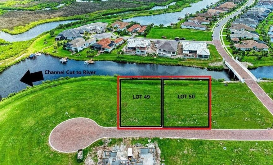 Be sure to ask about Developer incentives available to purchase this lot. 

Welcome to The Islands on the Manatee River, a private gated waterfront boating community nestled among world class golf courses that celebrates Florida’s natural beauty. Voted "Best Community" in the Sarasota-Bradenton Parade of Homes for the last 8 years. The River Lodge clubhouse, exclusive to residents of The Islands, provides a riverfront gathering place for the enjoyment of our residents. The Islands is a place where nature’s bounty is just the beginning of the excitement that will take your breath away. Situated on 225 acres of pristine private islands, our sanctuary features up to 1.5 acre estate-sized homesites directly on the river or on picturesque harbors, all having navigable access to the tranquil waters of the Manatee River and onward to the Gulf of Mexico. Build your dream home on this beautiful homesite located in Rive Isle at The Islands on the Manatee River. 

This lot is located on the island of Rio Vista Estate features 65 homesites, all waterfront. This unique neighborhood combines nature’s beauty with homes of architectural distinction. As you pass through a private gated entry, 100 year-old antique brick streets greet you as you wind your way through the island to Channelside Harbor. Approved for a boat dock on the Manatee River.