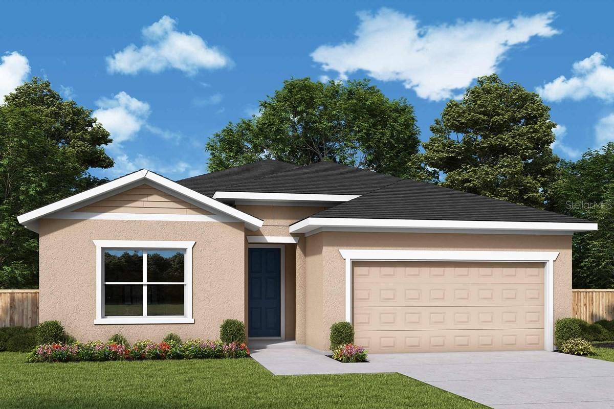 Under Construction. The Northglen by David Weekley Homes at the Peninsula at Rhodine Lake. Welcome to the Northglen, a stunning 3-bedroom, 2-bathroom home with an additional study, perfectly designed for modern living. This Quick Move-In opportunity features an open-concept layout that seamlessly blends style and functionality. The heart of the home is an expansive kitchen with high-end finishes, abundant cabinetry, and a large center island that overlooks the spacious family room. The study offers a quiet retreat for work or hobbies, while the secondary bedrooms provide ample space for family and guests. The luxurious owners retreat is complete with a spa-like en-suite bathroom and an oversized walk-in closet. A two-car garage offers convenience and storage.