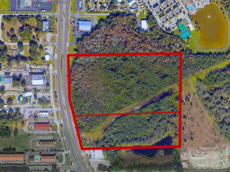 For sale: a unique 70.89-acre investment opportunity in the heart of Central Florida's tourism corridor. This offering includes two parcels of vacant land 29.46 acres located on the US Highway 192 (West Irlo Bronson Memorial Highway for $13,700,000) and 41.23 Acres at N Hoagland Blvd in the vibrant city of Kissimmee, Florida. ($7,700,000) Enjoying high visibility and easy access, this land features over 1,000 feet of frontage on US Highway 192 and half a mile on S Hoagland Blvd. Both plots are zoned as commercial, allowing for various commercial development opportunities. Situated minutes from Walt Disney World, Universal Orlando, SeaWorld, and other major attractions and surrounded by residential communities, schools, hospitals, and shopping and dining options, these parcels are ideally positioned for high-demand commercial or residential projects. Benefit from Kissimmee's rapid growth and development. Whether you're an investor, developer, or business seeking a strategic location, this property is a prime real estate asset. Take this opportunity to secure significant land in one of Florida's fastest-growing regions.