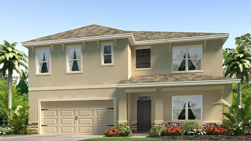 Under Construction. The builder is offering buyers up to $25,000 towards closing costs with the use of a preferred lender and title company. At 6,200 acres, Angeline is truly a City in the Making. Among 3,600 acres of green space, plans include Pasco County’s first community farm, a future 130-acre regional park, an extensive trail network of close to 100 miles combined, a future Town Center, and a future 5-acre Lagoon. The Angeline Academy of Innovation STEM school is newly open, providing a school right within the neighborhood. Angeline is the home of a state-of-the-art global innovation district focused on life sciences as developed by the world-renowned H. Lee Moffitt Cancer Center. With its first entrance located on SR-52, Angeline will showcase new homes in Land O’ Lakes. Additional road connections to nearby Suncoast Parkway via Ridge Road make commuting a snap. This master-planned community focuses on concepts of health and wellness, fun and adventure, conservation, education, and technology. As it continues to develop, you won’t need to leave your community to work, learn, dine, and find entertainment; it will all be just minutes from your doorstep! Each home is constructed with concrete block on 1st and 2nd stories, comes equipped with D.R. Horton’s Smart Home System, and is backed by America’s #1 Builder since 2002.
Other inventory options may be available in this community. Please reach out for list of availability
Pictures, photographs, colors, features, and sizes are for illustration purposes only and will vary from the homes as built. Home and community information, including pricing, included features, terms, availability, and amenities, are subject to change and prior sale at any time without notice or obligation. Materials may vary based on availability. D.R. Horton Reserves all Rights.