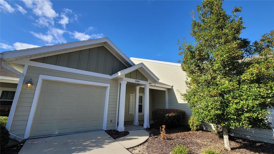 Welcome home to this 2 Bedroom, 2 Bathroom Villa with Bonus Room located in the desirable Golf Course Community of The Villas of West End. This light and bright floor plan features vaulted ceilings, a single-car garage, and a screened-in lanai with peaceful golf course views—your morning coffee just got an upgrade.

The kitchen is designed for both style and function with granite countertops, stainless steel appliances, and a breakfast bar that opens to the Living Room. From the Living Room, French doors lead to the lanai, bringing the outdoors in and providing the perfect space to unwind.

The Primary Suite is spacious enough for a King-sized bedroom set and features an illuminated tray ceiling, a large walk-in closet, and an en-suite bath complete with double granite vanity, walk-in shower, and a private water closet.

The Guest Bedroom is located near the front entry, adjacent to a hall with a coat closet, linen closet, and full guest bath. The Bonus Room near the kitchen is ideal for a dedicated office, hobby space, or reading room. A Laundry Room is conveniently positioned just off the kitchen for easy access.

Enjoy maintenance-free living just minutes from shopping, dining, Tioga Town Center, and UF with quick access to NW Gainesville and Newberry.