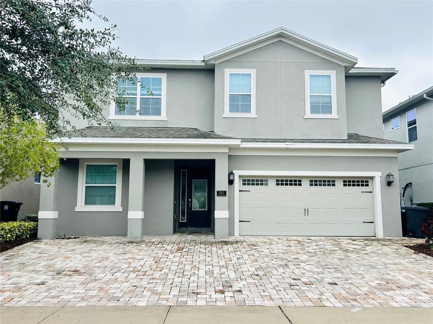 Experience the ultimate in the luxury and resort-style living at this stunning 10 bedroom, 10 bath home in the prestigious Encore at Reunion.  This home is designed for large groups. Most bedrooms feature private en-suites.  Chef-inspired kitchen w/quartz countertops, double ovens, double dishwashers and dual refrigerators.  Outdoor oasis with a pool, spa and covered patio.  The second floor a theater room with a projection screen. Enjoy world-class amenities: award-winning waterpark with 60ft slides, clubhouse, restaurant, sports courts, three signature golf courses, spa, and concierge services.  Move quickly to secure your rental spot today!