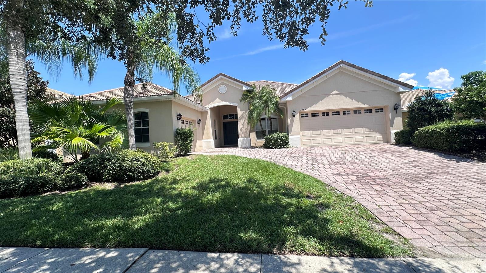 IMMACULATE! Large one story home with terrific views of conservation, Completely remodeled, 4 Bedrooms 3 baths home offers a lot of upgrades, Master bedroom with sitting area, Screened enclosed Lanai and 3-Car Garage for your toys. Large Kitchen with Breakfast Nook, Brand New stainless steel appliances. Resort Style living. Bellalago offers 24 Gated Security, 2 Resort style pools with water slide, Fitness Center, Tennis and Basketball Courts, beach volleyball, playground, walking/biking trail and much more! Located close to Restaurants, Shopping and Grocery stores. Lawn Care is included in the rent.