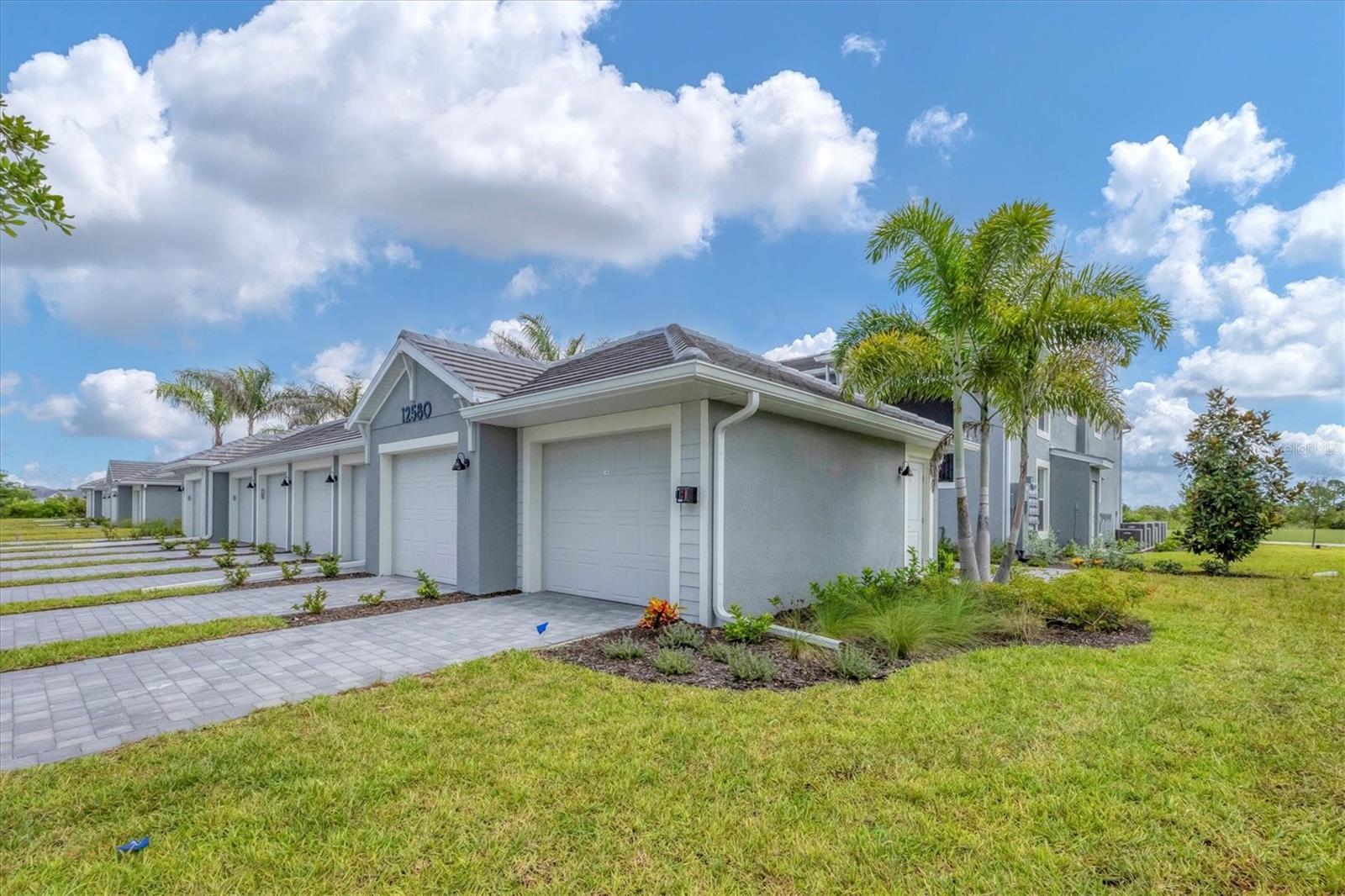 WOW!! Brand NEW!!! Come enjoy paradise in this TURNKEY FURNISHED veranda!! GOLF MEMERBSHIP INCLUDED!! Luxury 1st Floor, END UNIT, 2 Bedroom + Den, 2 Bath Arabella floorplan at the new Wellen Park Golf & Country Club. Tons of great features including quartz counters, large tile on diagonal, a full-sized washer and dryer and a detached garage with driveway. This is the BEST floorplan to enjoy the Florida weather with screened lanais on both the front and back of unit! And if you are a baseball fanatic, you are just a short golf cart ride to the Cool Today Park, home to Atlanta Braves spring training stadium. The Wellen Park community offers shops, music, local eateries and a brand-new downtown area which is within 20-minutes of 3 spectacular beaches.
