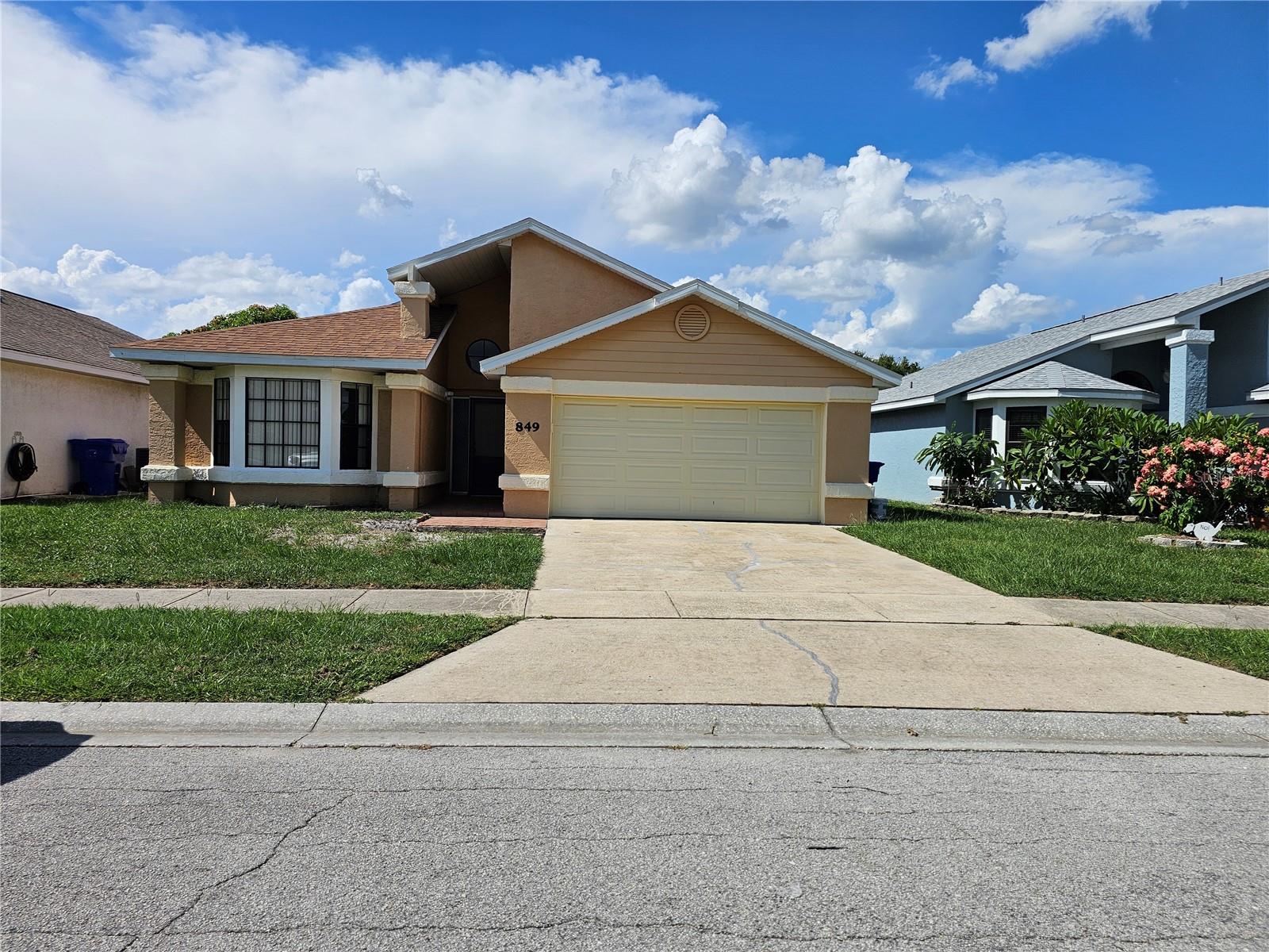This is the great location, Close to John Young Parkway, Turnpike and 417 Greenway & 528 Beachline Expressway. Discover the perfect blend of comfort, convenience, and lifestyle at this beautifully maintained 3-bedroom, 2-bath home boasting 1,598 square feet of heated, a lot of upgrade, kitchen have brand new granite counter top with big island, tile through-out the house, living space and a spacious 2,400 total square feet under roof. Located in a quiet cul-de-sac within one of Kissimmee’s most sought-after neighborhoods, this property offers the ideal backdrop for relaxed Florida living — just 20 minutes from world-class attractions like Walt Disney World, Universal Studios, and SeaWorld. Inside, you’re greeted by soaring vaulted ceilings that enhance the open and airy feel of the living space. The well-designed layout flows seamlessly from the welcoming family room to a bright and functional kitchen, perfect for entertaining or casual evenings at home. Step outside to your private back porch, a perfect gathering spot for family barbecues, morning coffee, or simply unwinding under the Florida sun. Whether hosting loved ones or enjoying a peaceful evening breeze, this space invites you to truly enjoy the indoor-outdoor lifestyle Florida is known for. Unbeatable location with quick access to everything: • Minutes from Shopping Center – premier retail, dining, and entertainment • Convenient to top-tier medical facilities and hospitals • Close to Kissimmee colleges and the rapidly expanding NeoCity innovation district • Quick connections to Osceola Pkwy, John Young Pkwy, and Florida’s Turnpike Whether you’re starting a new family or relocation in Central Florida, or simply looking for a home that offers both tranquility and convenience.