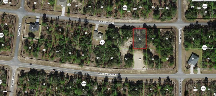 Great vacant lot to build your dream home!