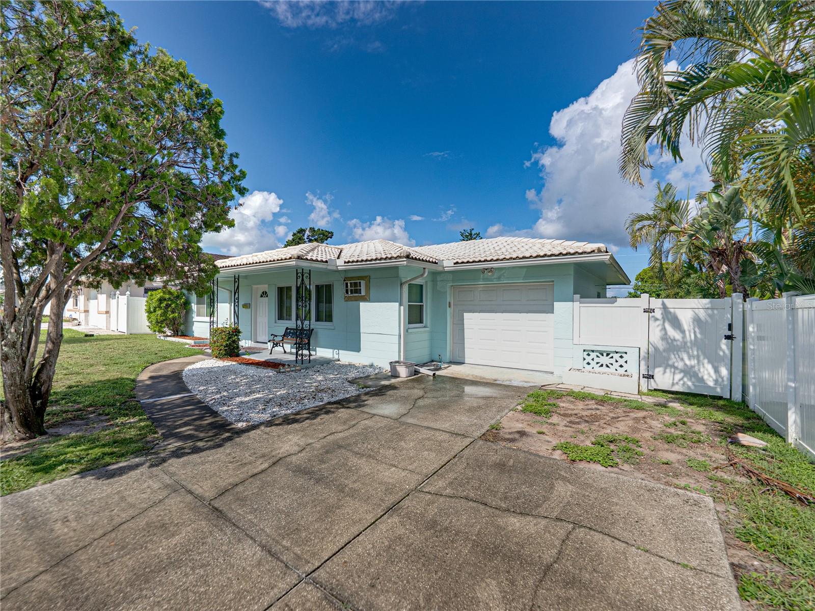 Welcome to this charming 2-bedroom, 2-bathroom block home located in the heart of St. Petersburg. Nestled on a quiet street with a spacious yard, this property offers a fantastic opportunity for homeowners or investors alike. Enjoy peace of mind with a tile roof that has been inspected and has approximately 7 years of life remaining. The home features a well-maintained interior with abundant natural light, a functional layout, and a large sun room for added living space.
Please note: The second bathroom is unpermitted, and the property is being sold AS-IS for seller convenience.
Centrally located just minutes from shopping, dining, and the beaches, with easy access to I-275 and downtown St. Pete. Don’t miss your chance to make this home your own or add it to your investment portfolio!