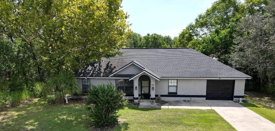 Don’t miss out on this charming home located in the heart of Ocala, Fl. known for it's serene surroundings and welcoming atmosphere! This beautiful 3-bedroom, 2-bath home offers a spacious split floor plan with high ceilings. The home features fans with lighting, irrigation system, ensuring your outdoor space remains vibrant and lush. Formal dining room; large kitchen with tons of cabinets and backsplash recently done. The sliding glass doors open to a covered porch ideal to enjoy your morning coffee, host weekend barbecues, or unwind in the privacy of your extra large patio in the backyard. Roof replaced 2020 and A/C 2020. Conveniently located just 2 minutes away from Walmart, Aldi, medical facilities and more! Schedule your showing now!